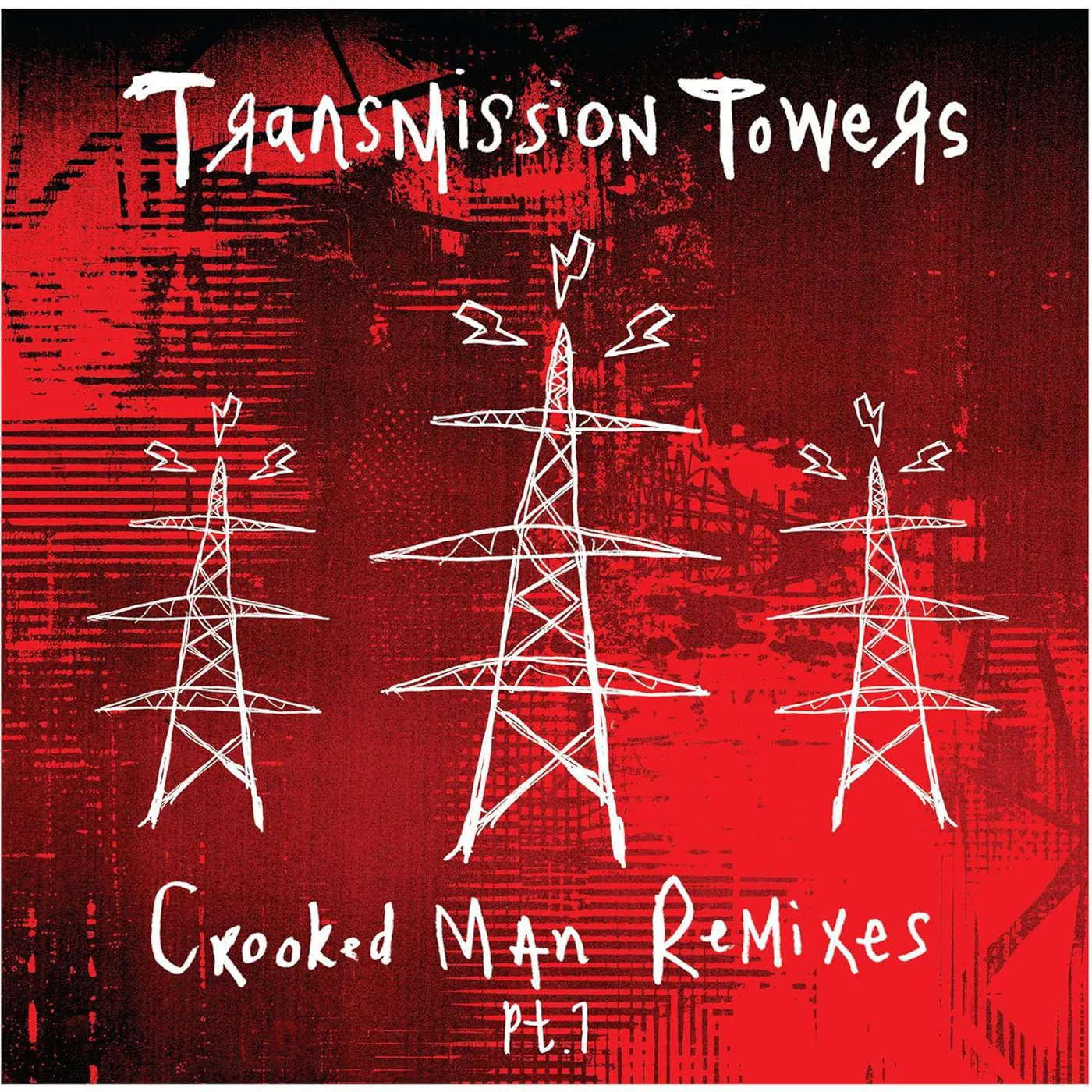 Transmission Towers Crooked Man Remixes Pt. 1 Vinyl Record - Limited Edition