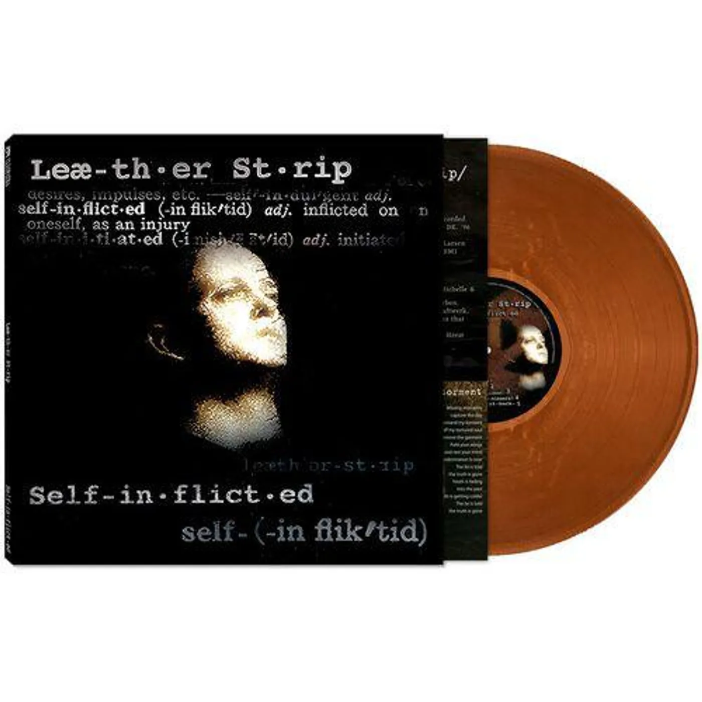 Leather Strip Self-Inflicted (Copper/Remastered/Reissue) Vinyl Record