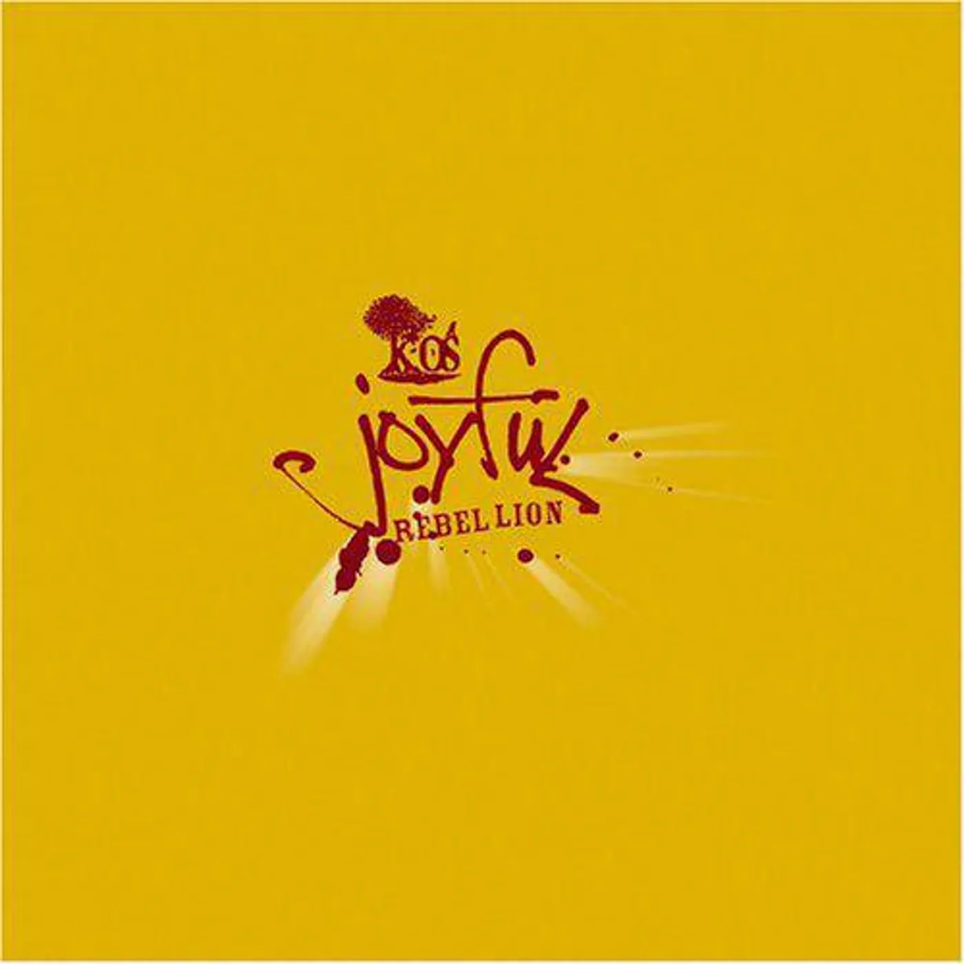 K-OS Joyful Rebel Lion (Burgundy Red)   Vinyl Record