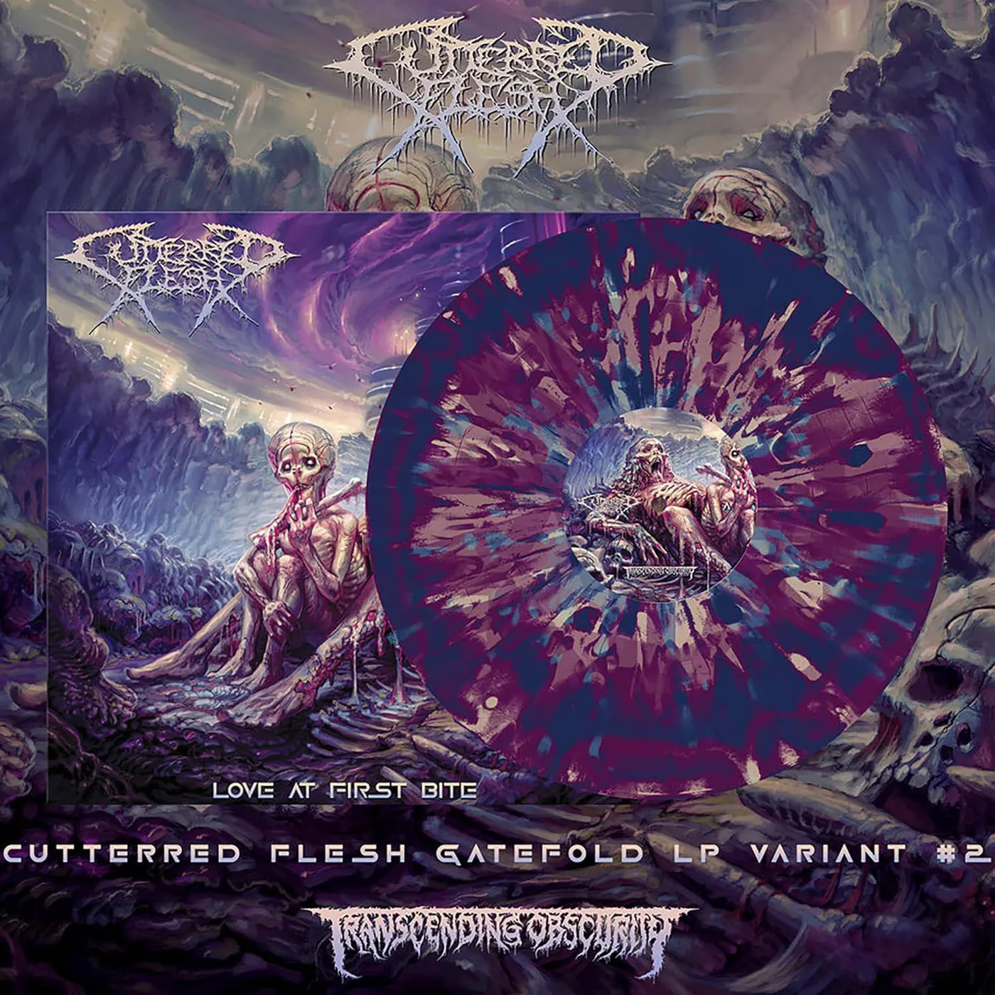 Cutterred Flesh Love At First Bite Vinyl Record