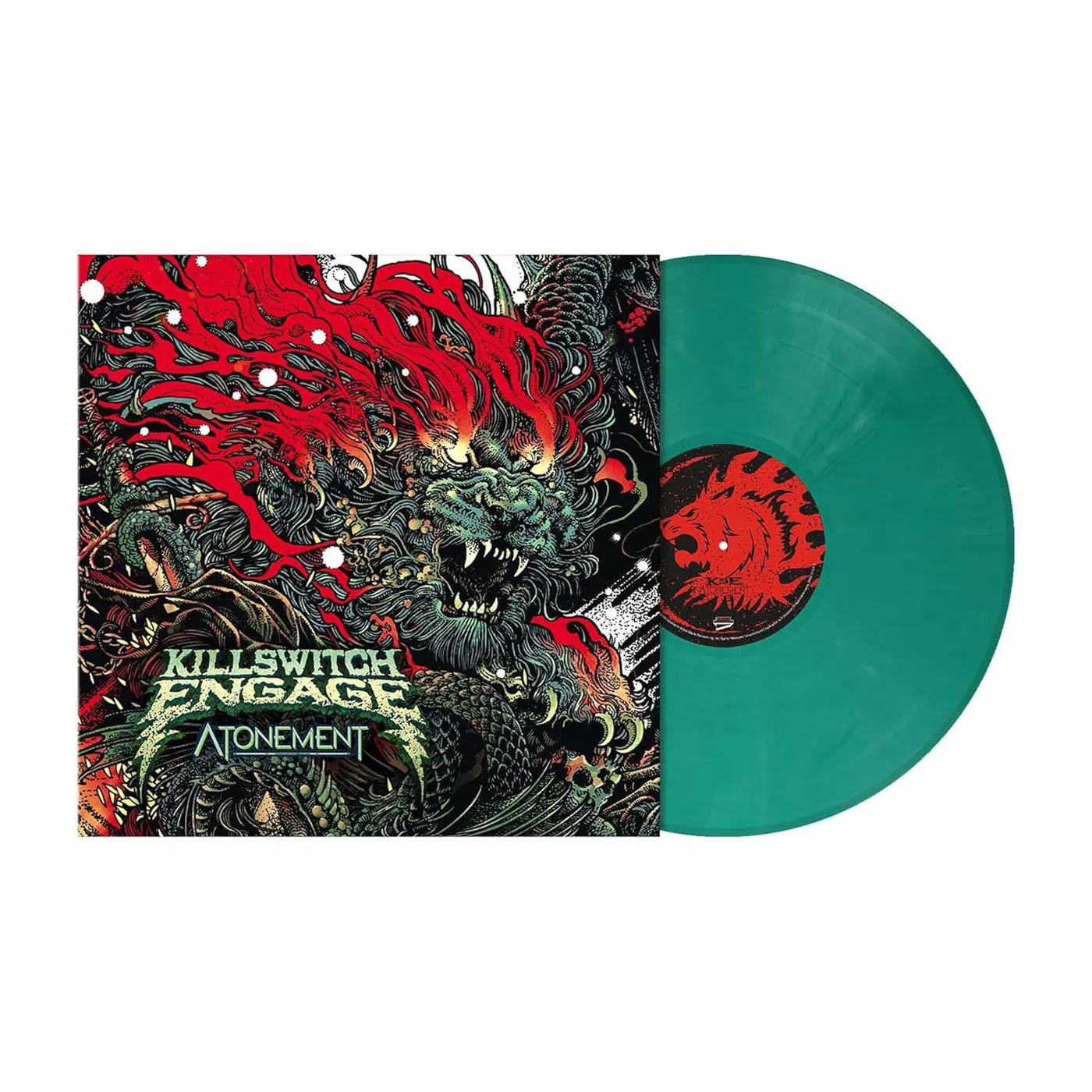 Killswitch Engage Atonement (Teal) Vinyl Record