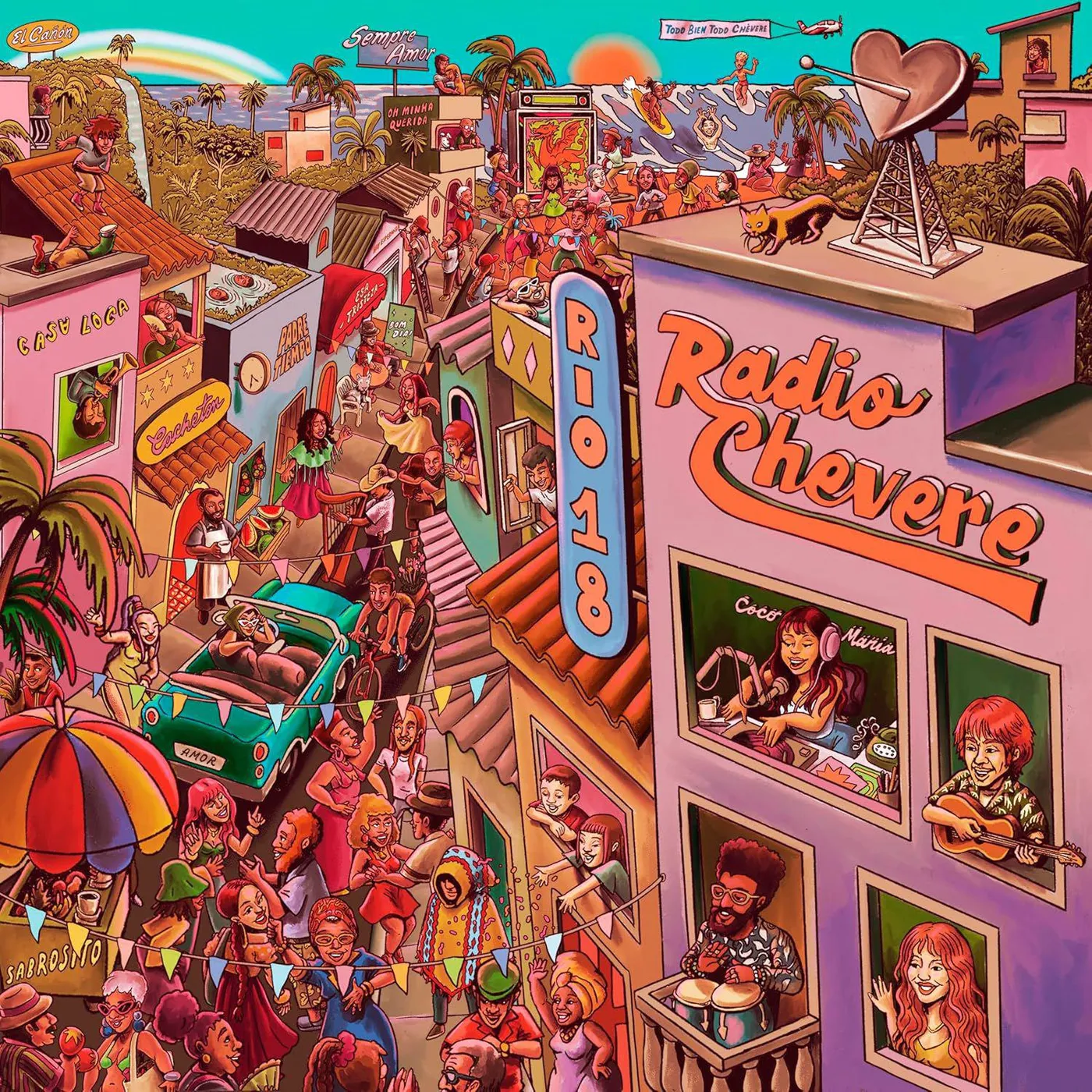 Rio 18 Radio Chevere Vinyl Record