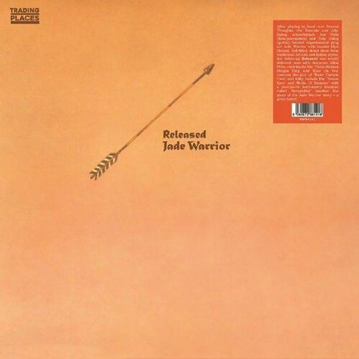 Jade Warrior Released Vinyl Record