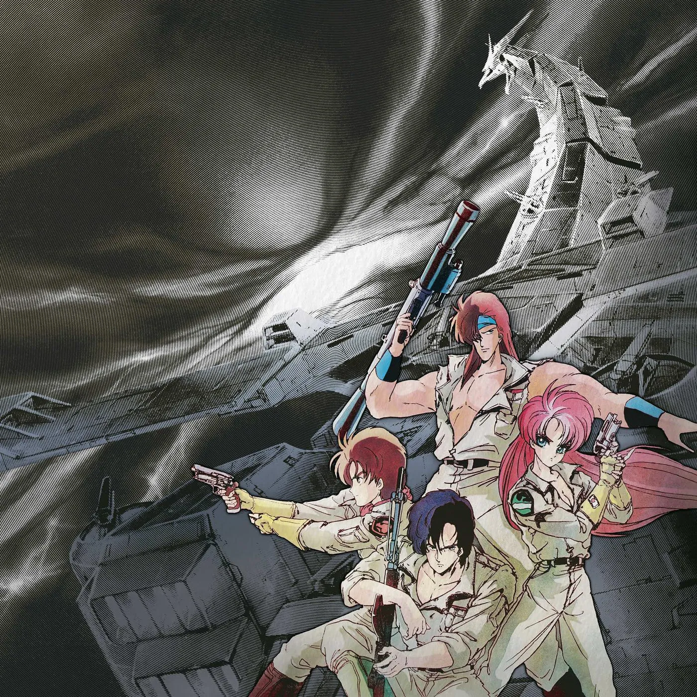 Osamu Totsuka God Bless The Machine Dancouga BGM Collection 2 Vinyl Record