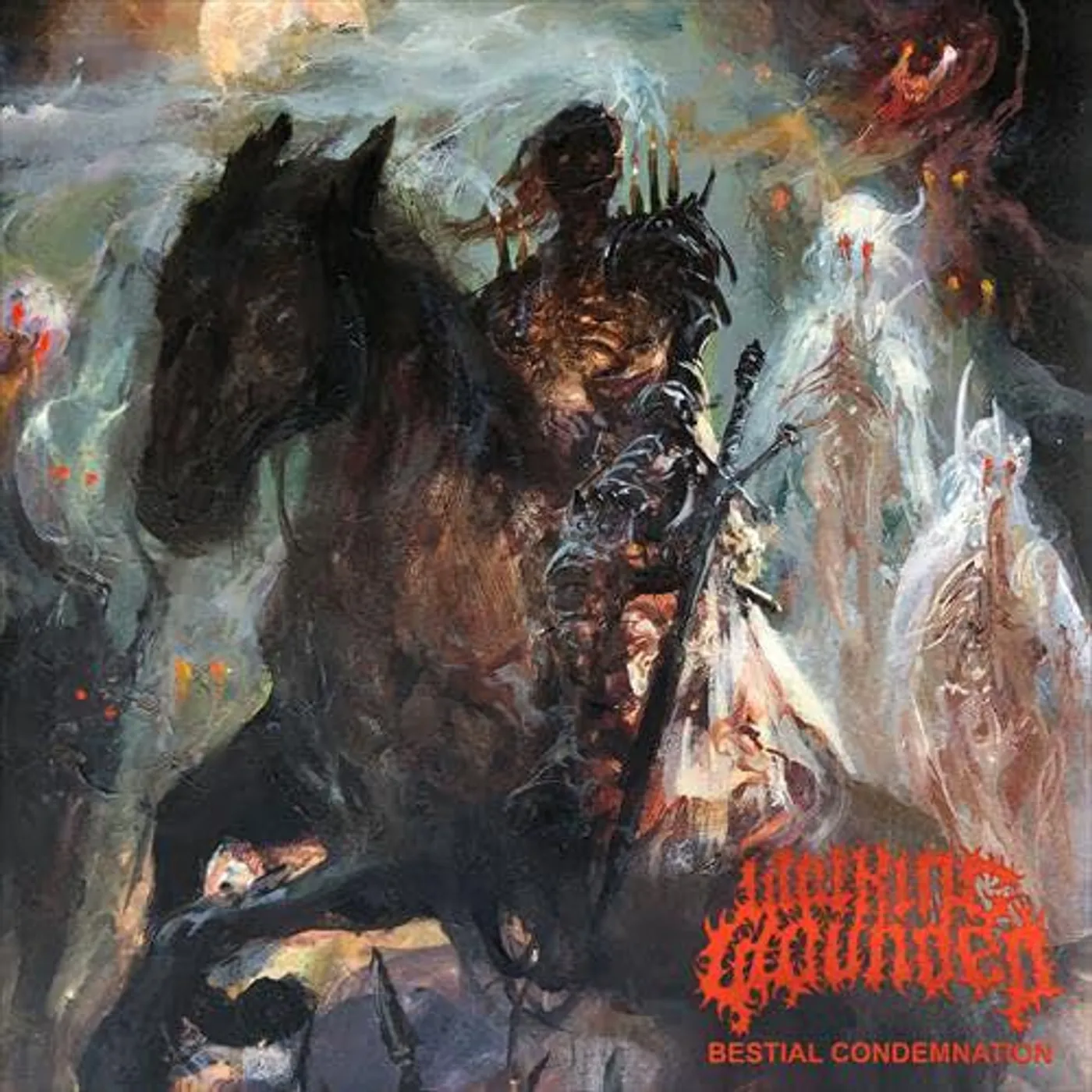 Walking Wounded Bestial Condemnation Vinyl Record