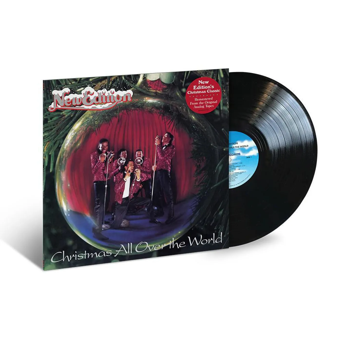 New Edition Christmas All Over The World Vinyl Record