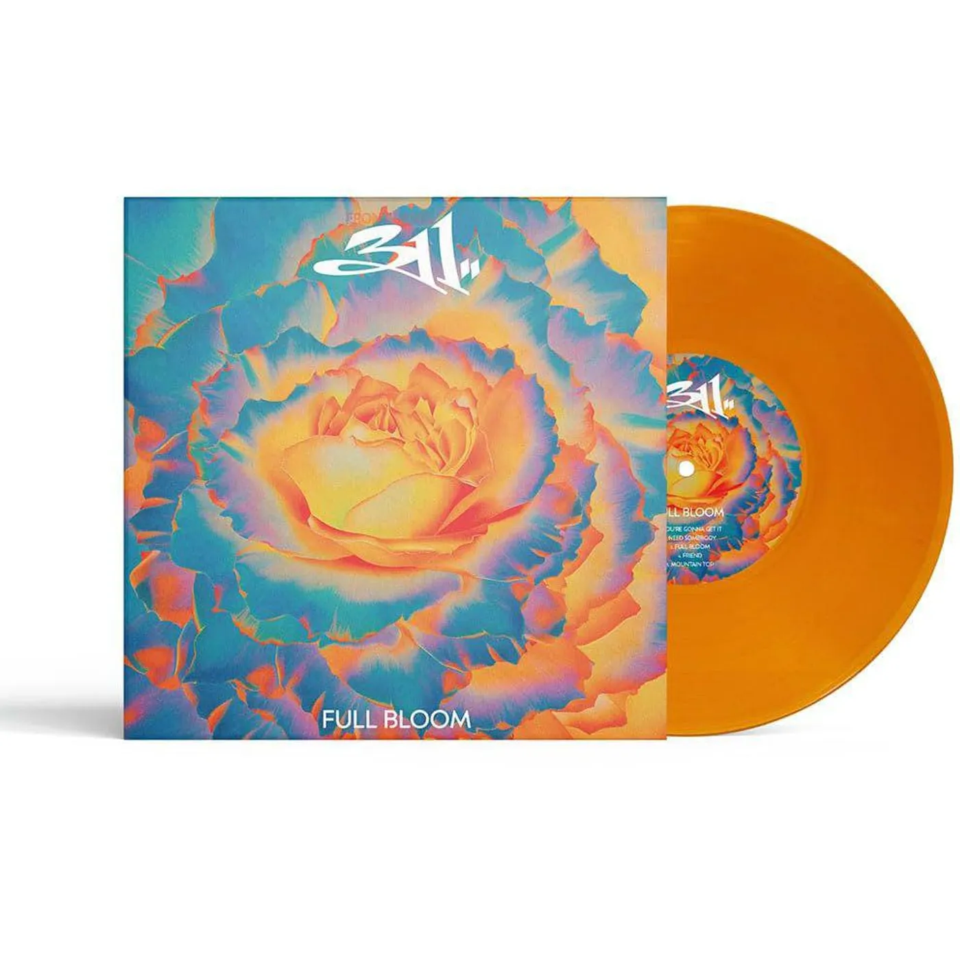 311 Full Bloom (Explicit/Orange) Vinyl Record