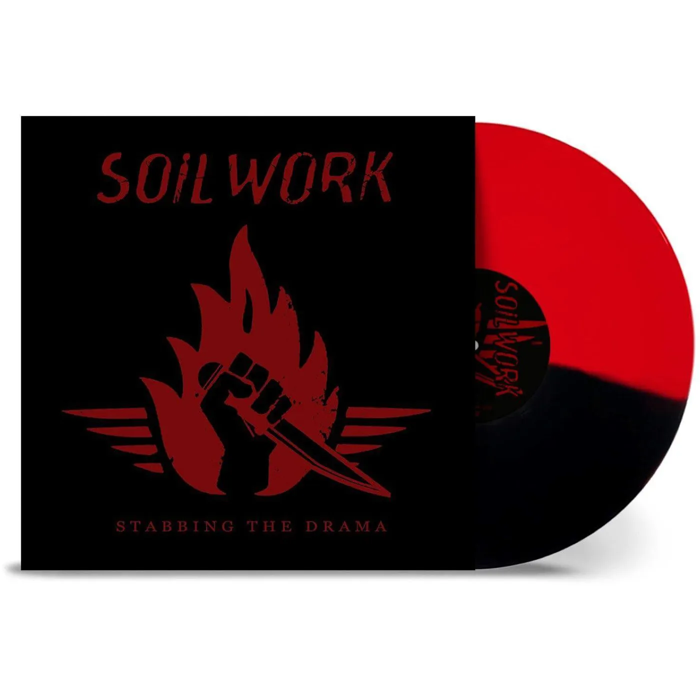 Soilwork Stabbing The Drama (Colored, Black, Red) Vinyl Record