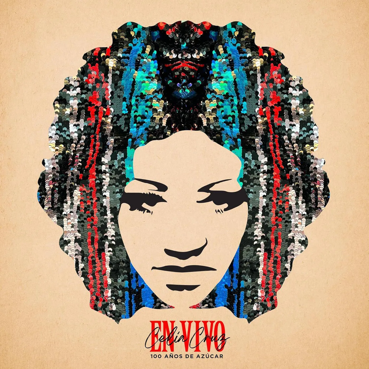 Celia Cruz En Vivo - 100 Anos De Azucar Vinyl Record