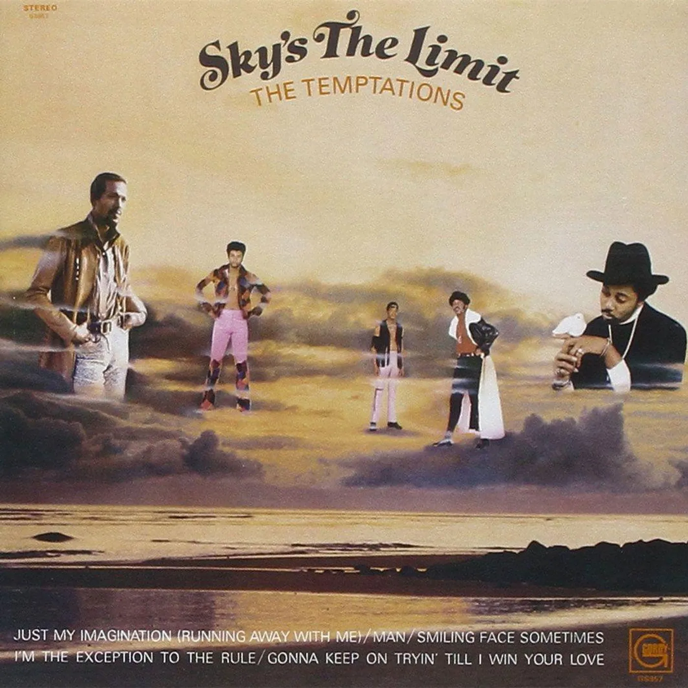 The Temptations Sky's The Limit Vinyl Record