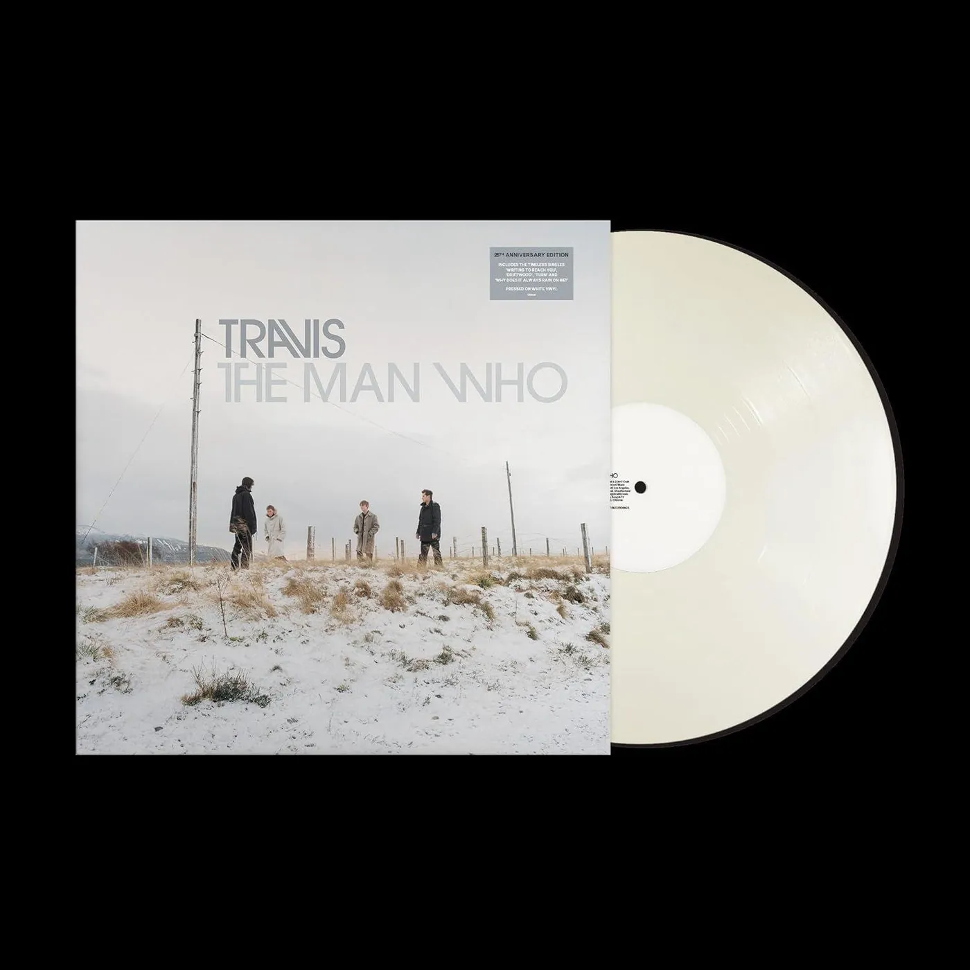 Travis Man Who (Limited White) Vinyl Record