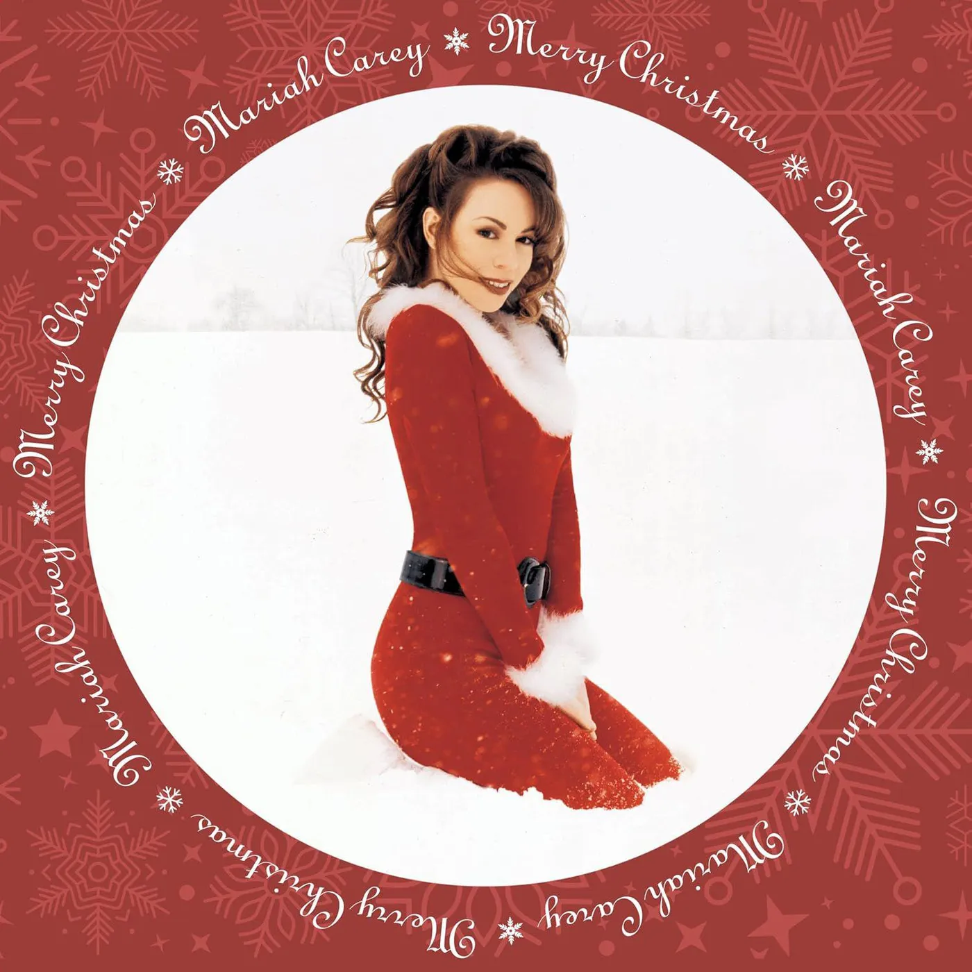 Mariah Carey Merry Christmas (Limited/30th Anniversary Edition/Picture Disc) Vinyl Record