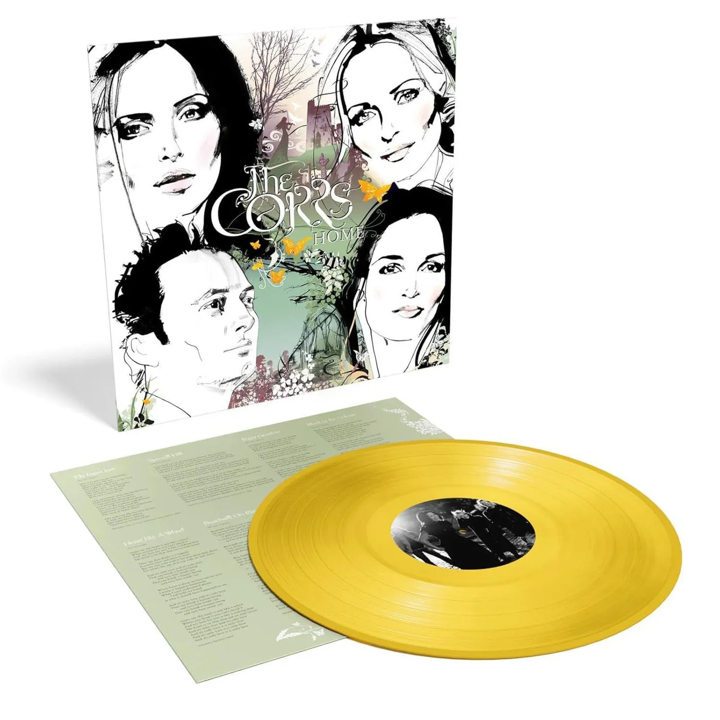 The Corrs Home (Yellow) Vinyl Record