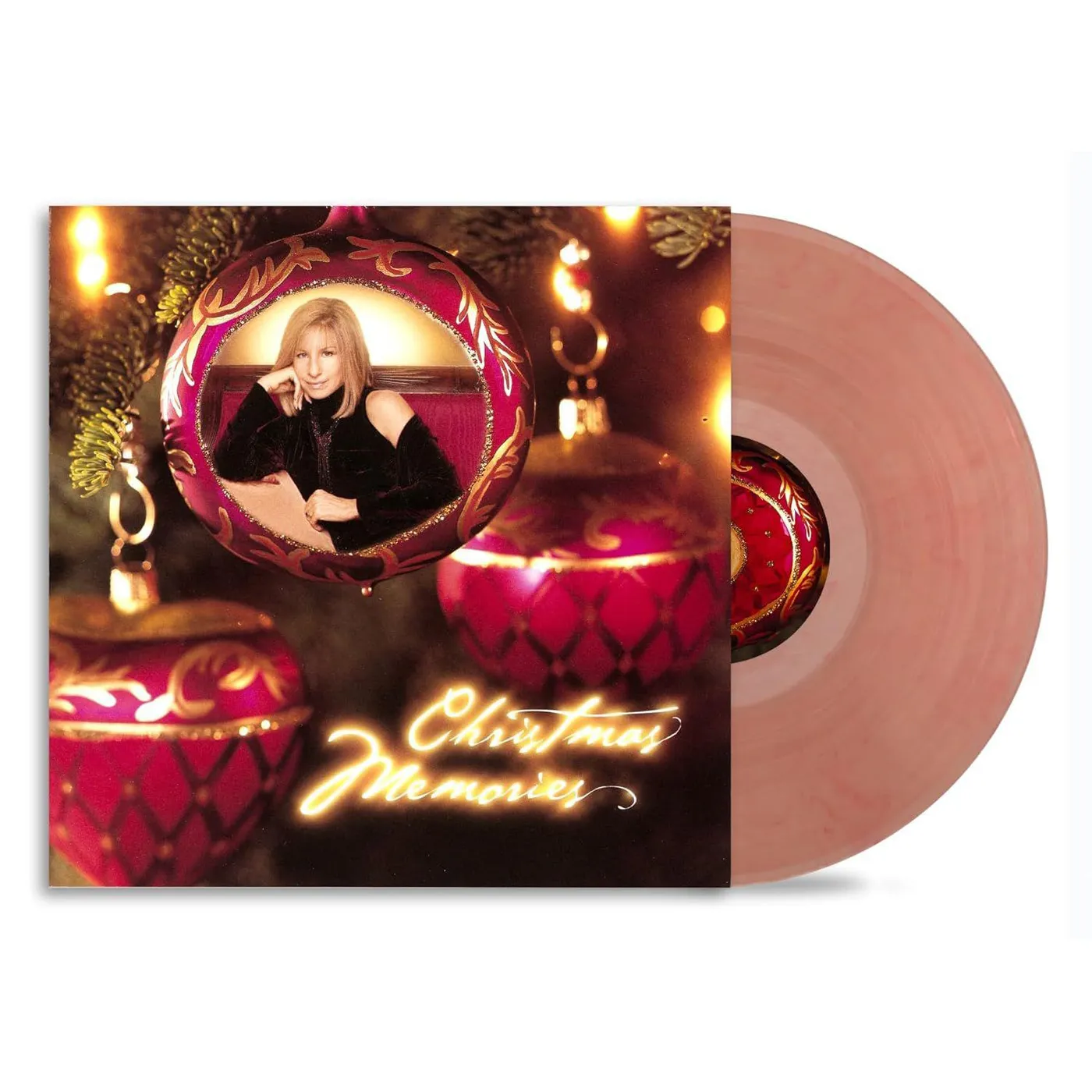 Barbra Streisand Christmas Memories (Hazy Red) [Portugal - Import] Vinyl Record