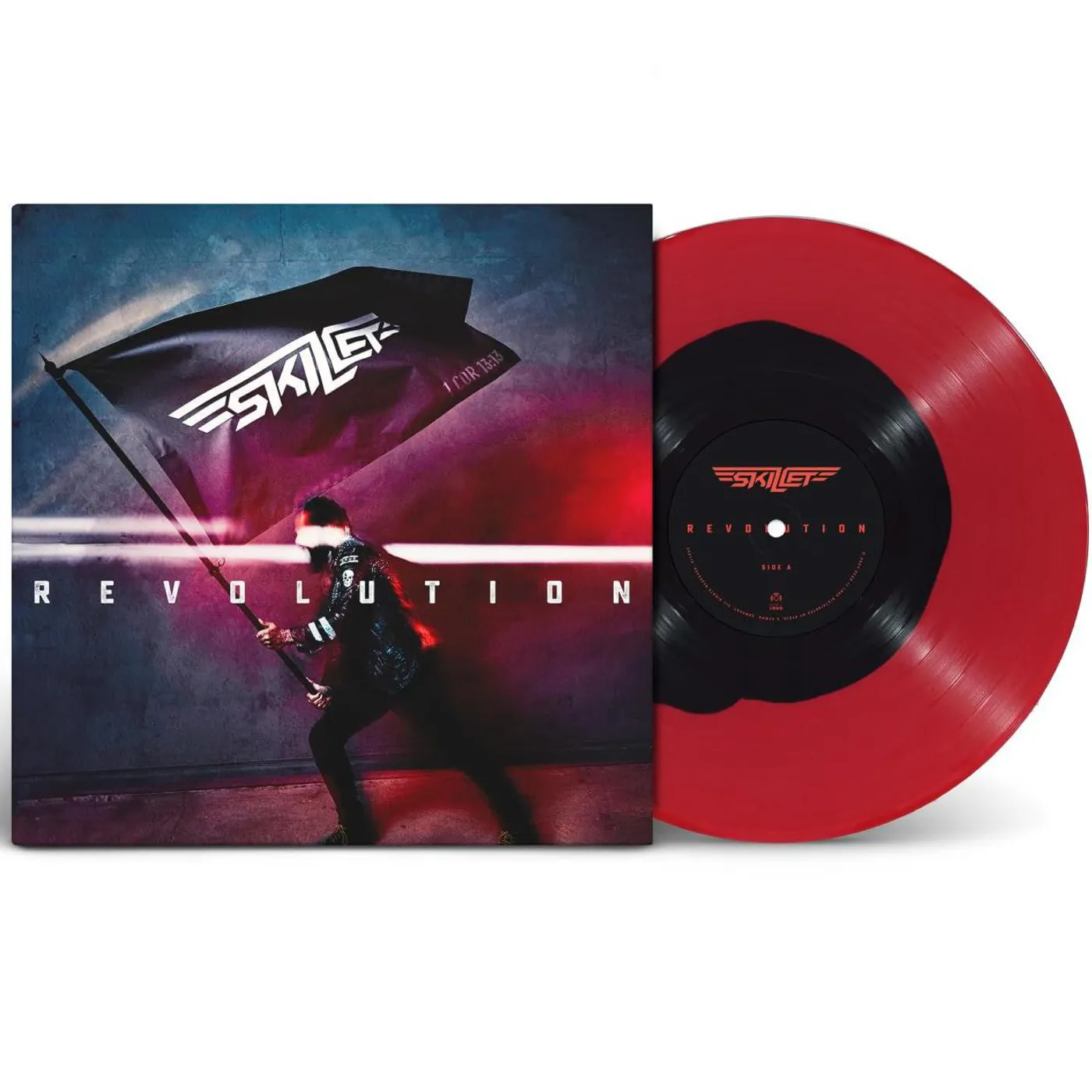 Skillet Revolution (Black in Red) Vinyl Record