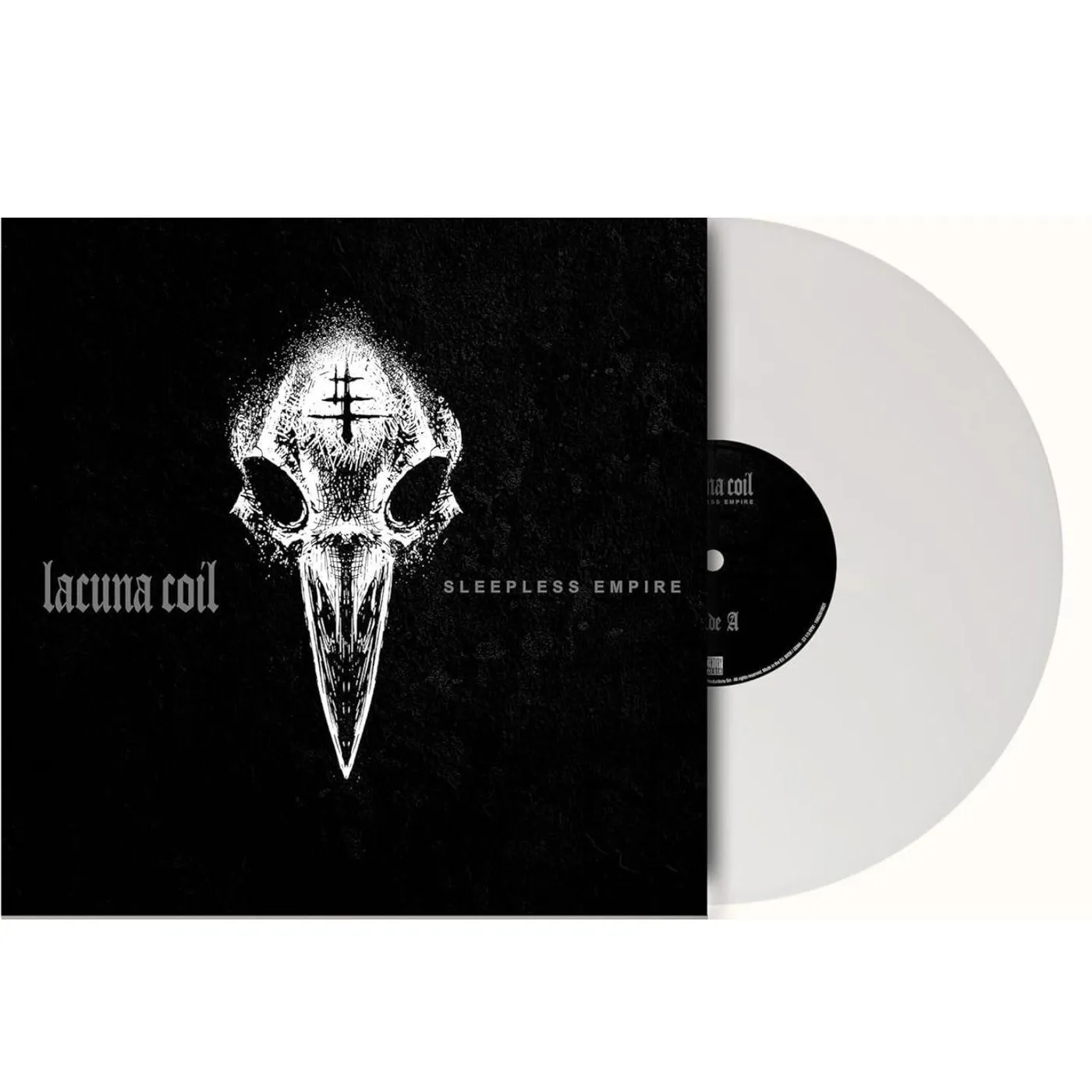 Lacuna Coil Sleepless Empire  (Ltd. White LP & LP-Booklet) Vinyl Record