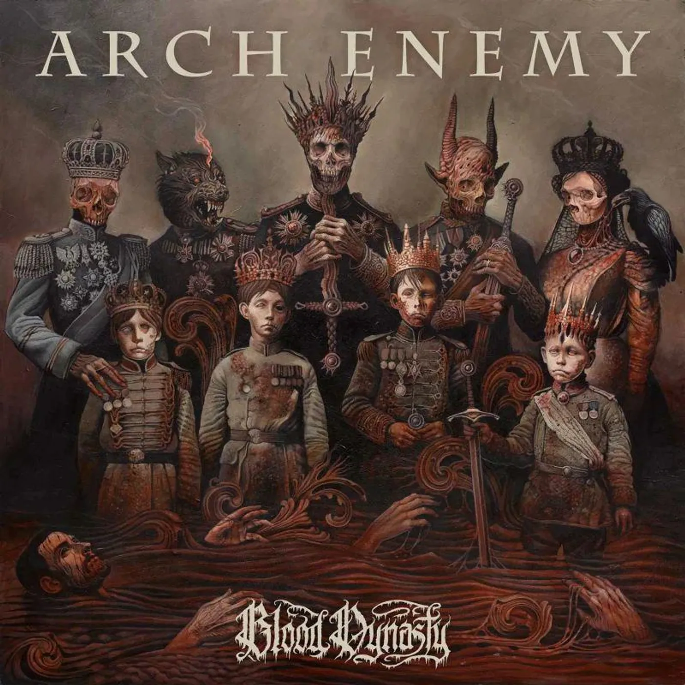 Arch Enemy Blood Dynasty (Ltd. Bright Gold) Vinyl Record