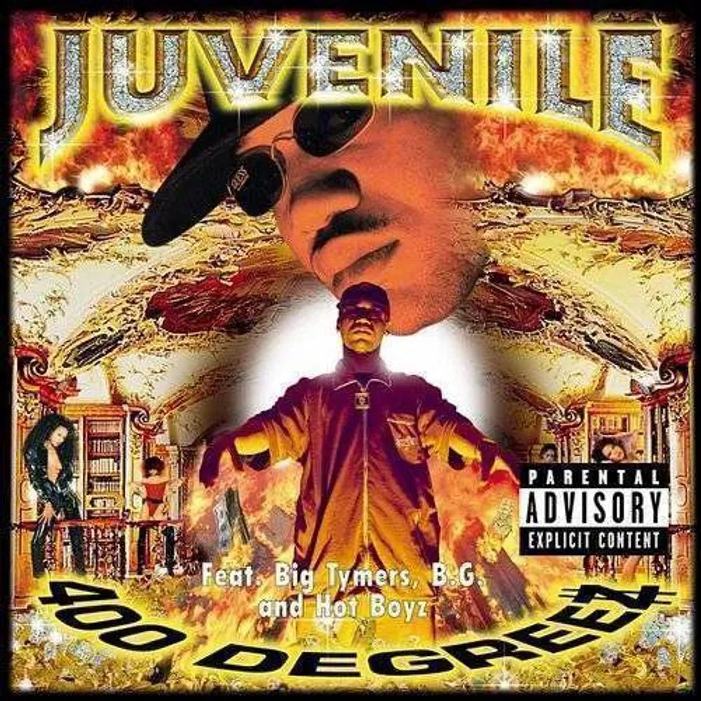 JUVENILE 400 Degreez (2LP/Transparent Yellow/Explicit Content) Vinyl Record