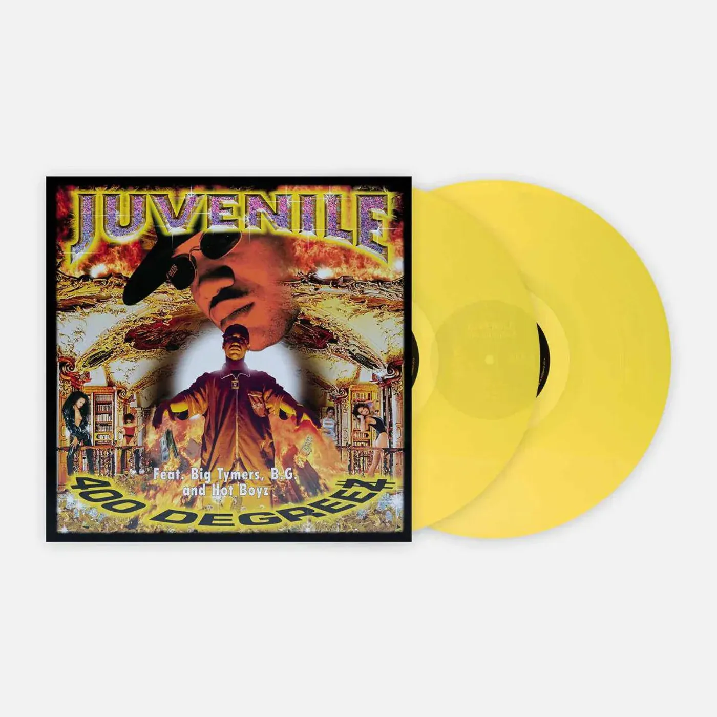 JUVENILE 400 Degreez (2LP/Transparent Yellow/Explicit Content) Vinyl Record