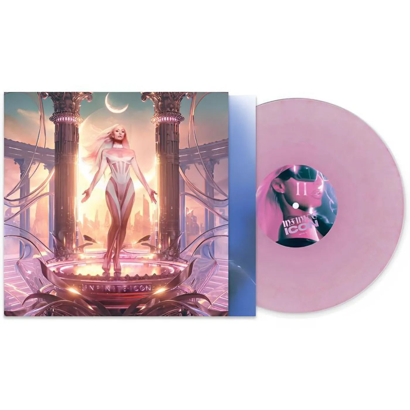 Paris Hilton  Infinite Icon (Pink) Vinyl Record