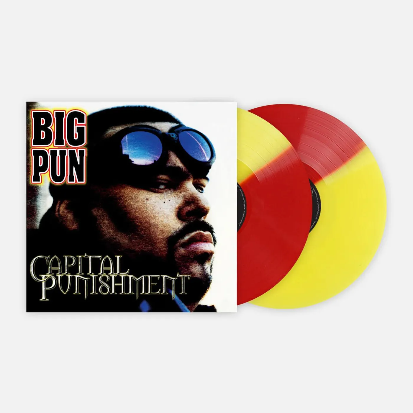 Big Pun Capital Punishment (Red & Yellow) Vinyl Record