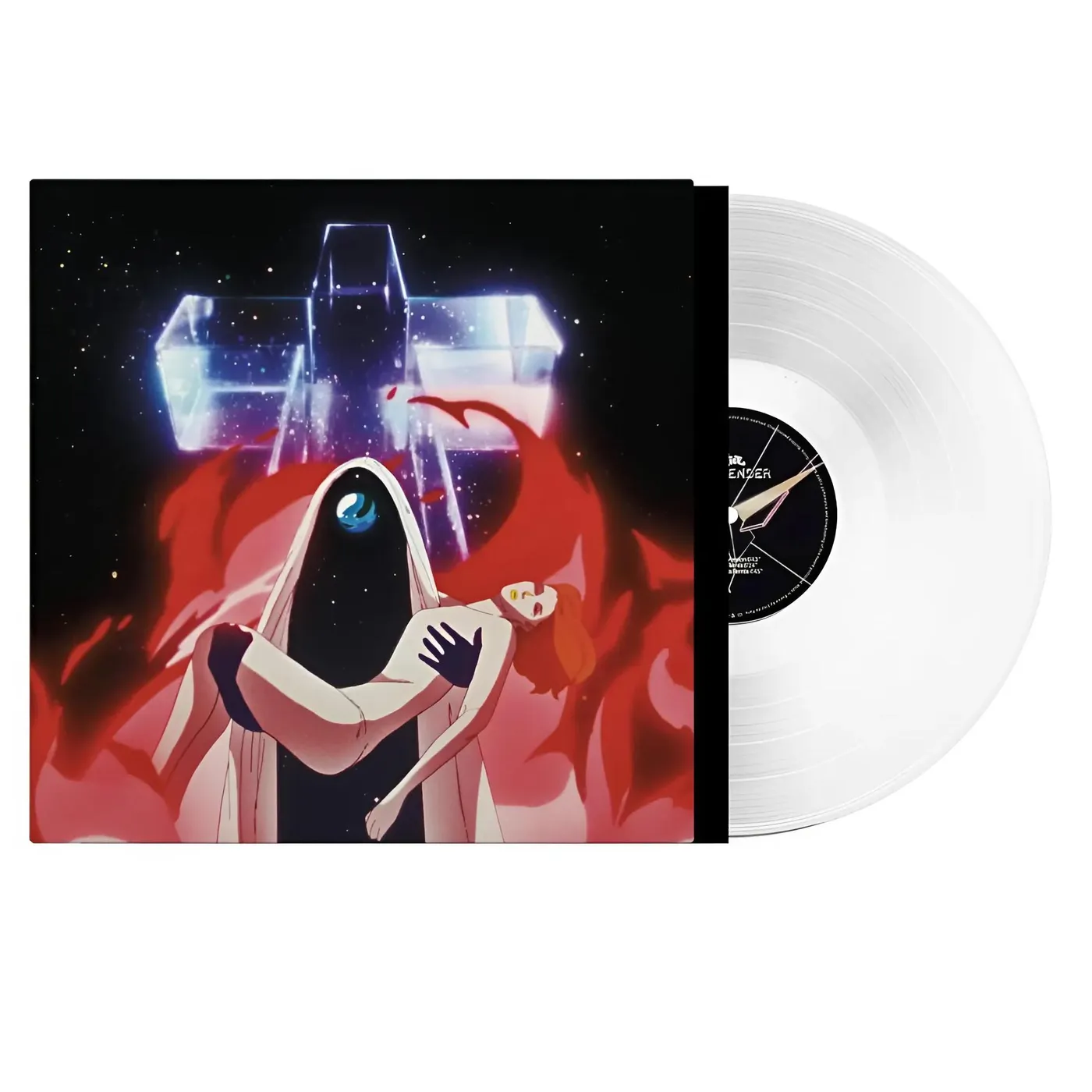 Justice Neverender Remixes (Crystal Clear) Vinyl Record