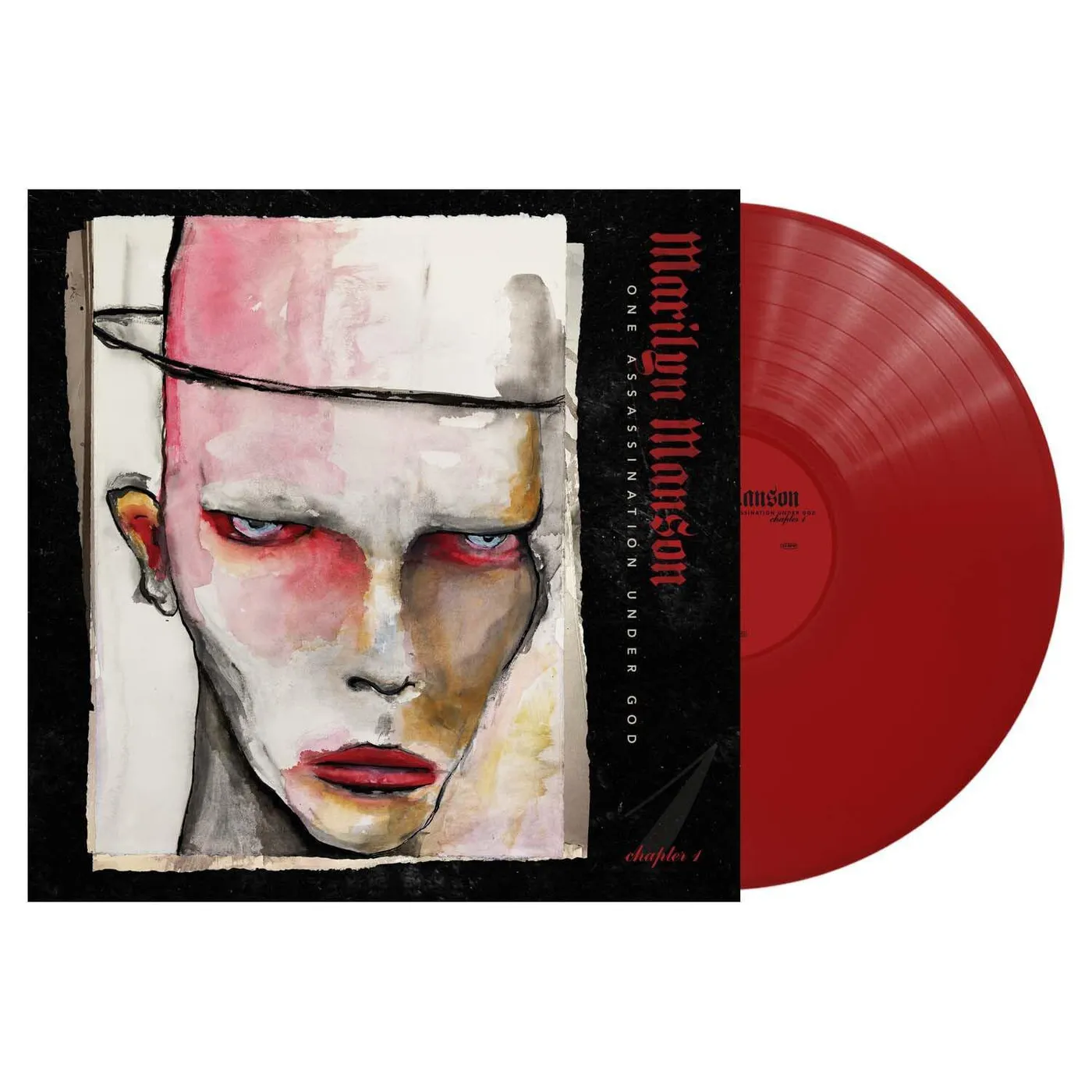 Marilyn Manson One Assassination Under God - Chapter 1 (Red) Vinyl Record