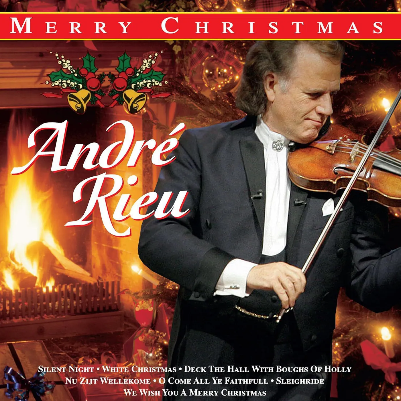 Andre Rieu Merry Christmas (Limited Anniversary Edition, 180 Gram Pressing, Red) Vinyl Record