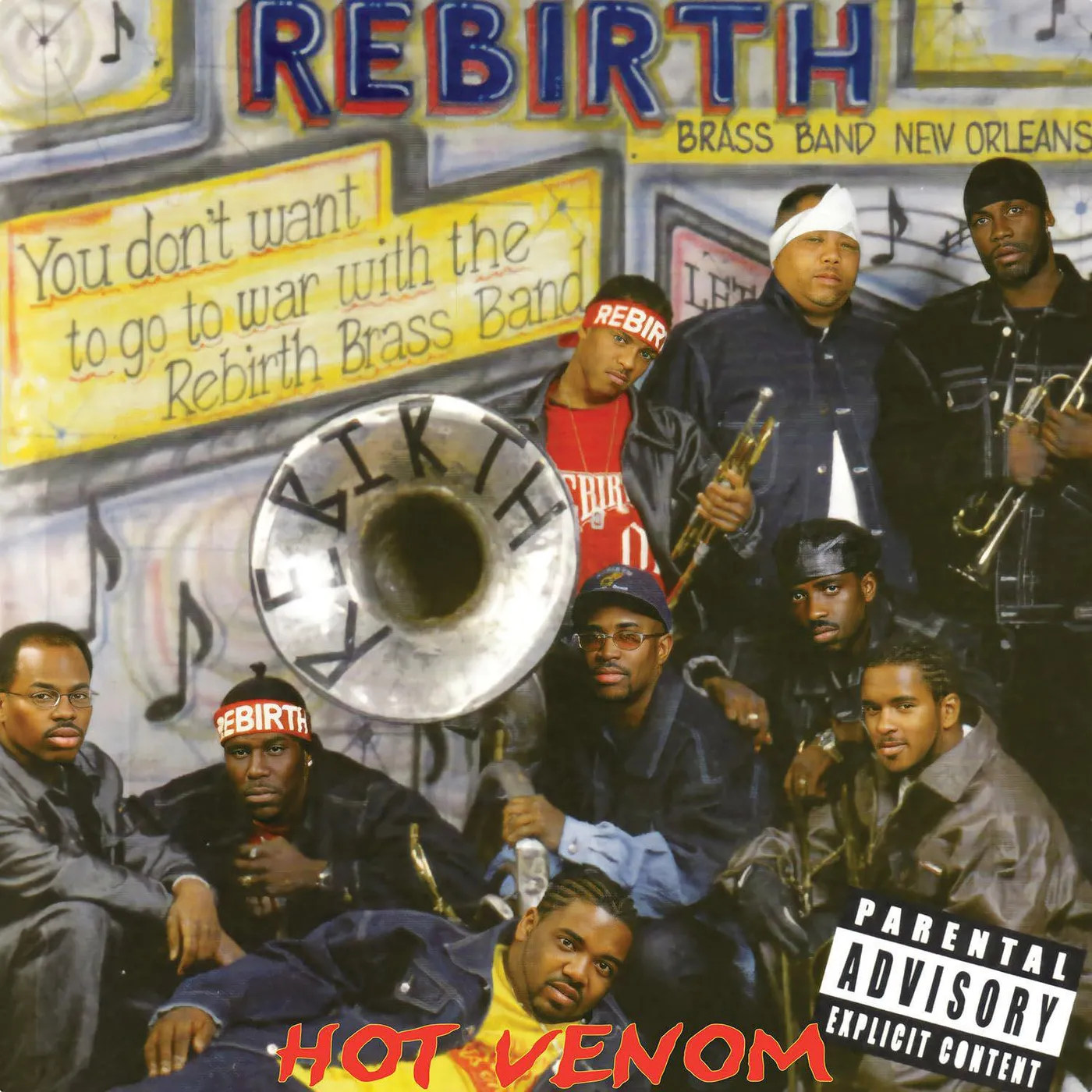 Rebirth Brass Band Hot Venom Vinyl Record