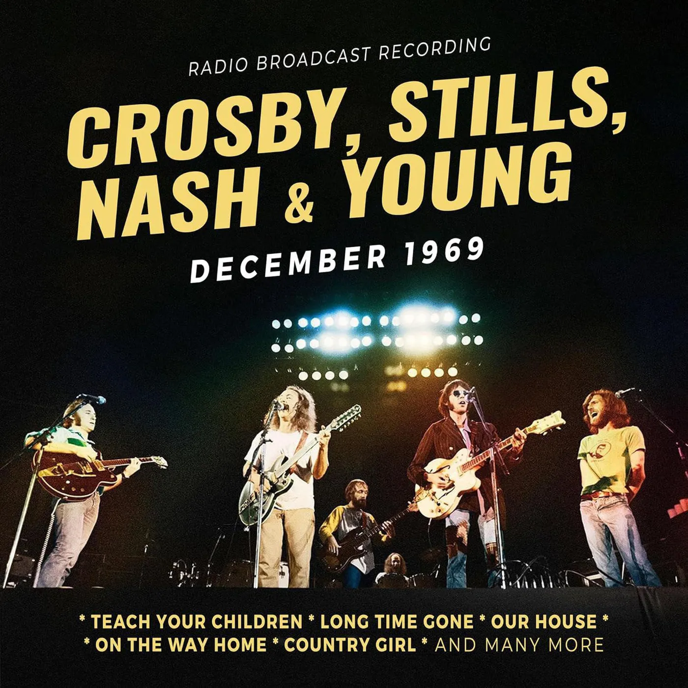 Crosby, Stills, Nash & Young December 1969 (Yellow/Limited Edition) Vinyl Record