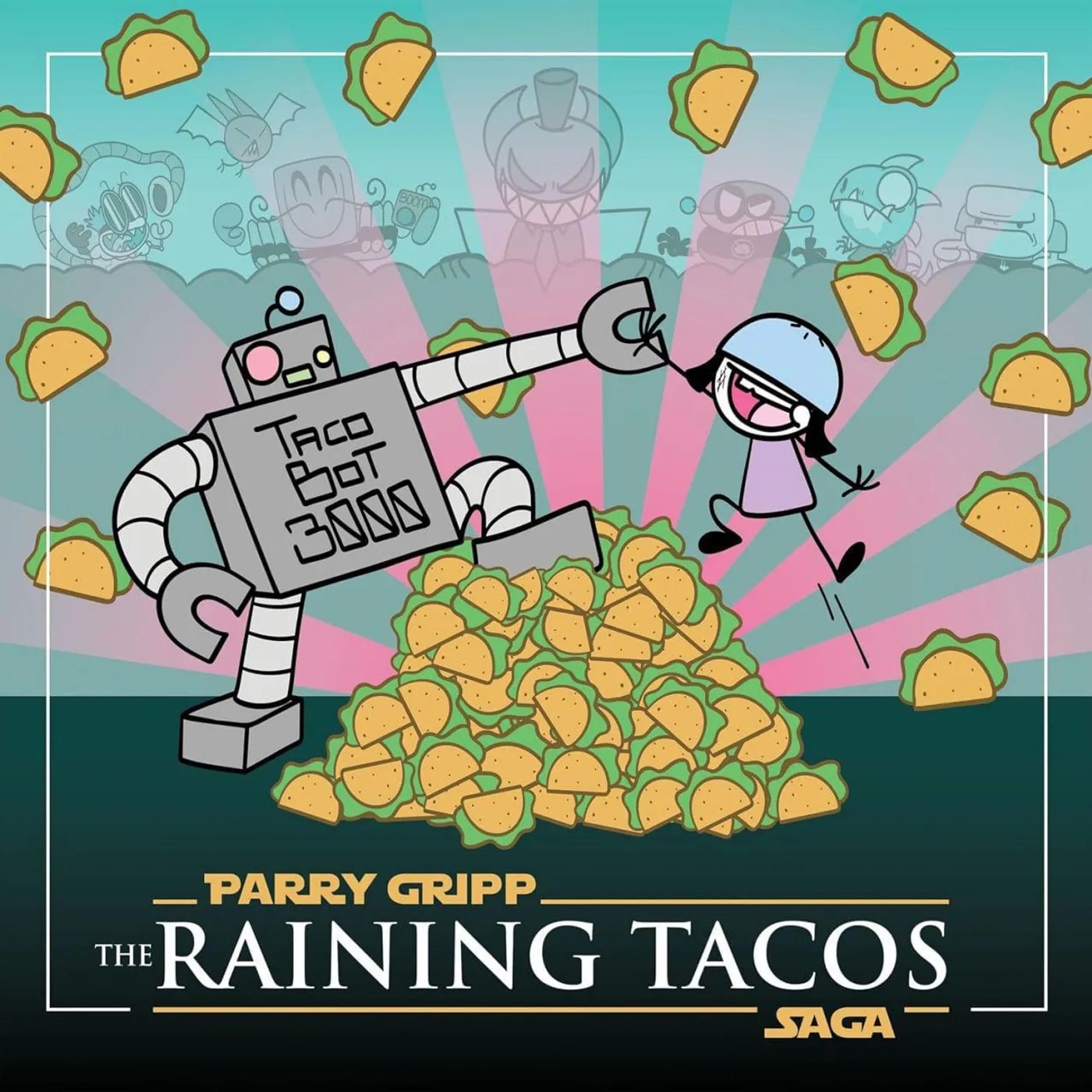 Parry Gripp RAINING TACOS SAGA Vinyl Record