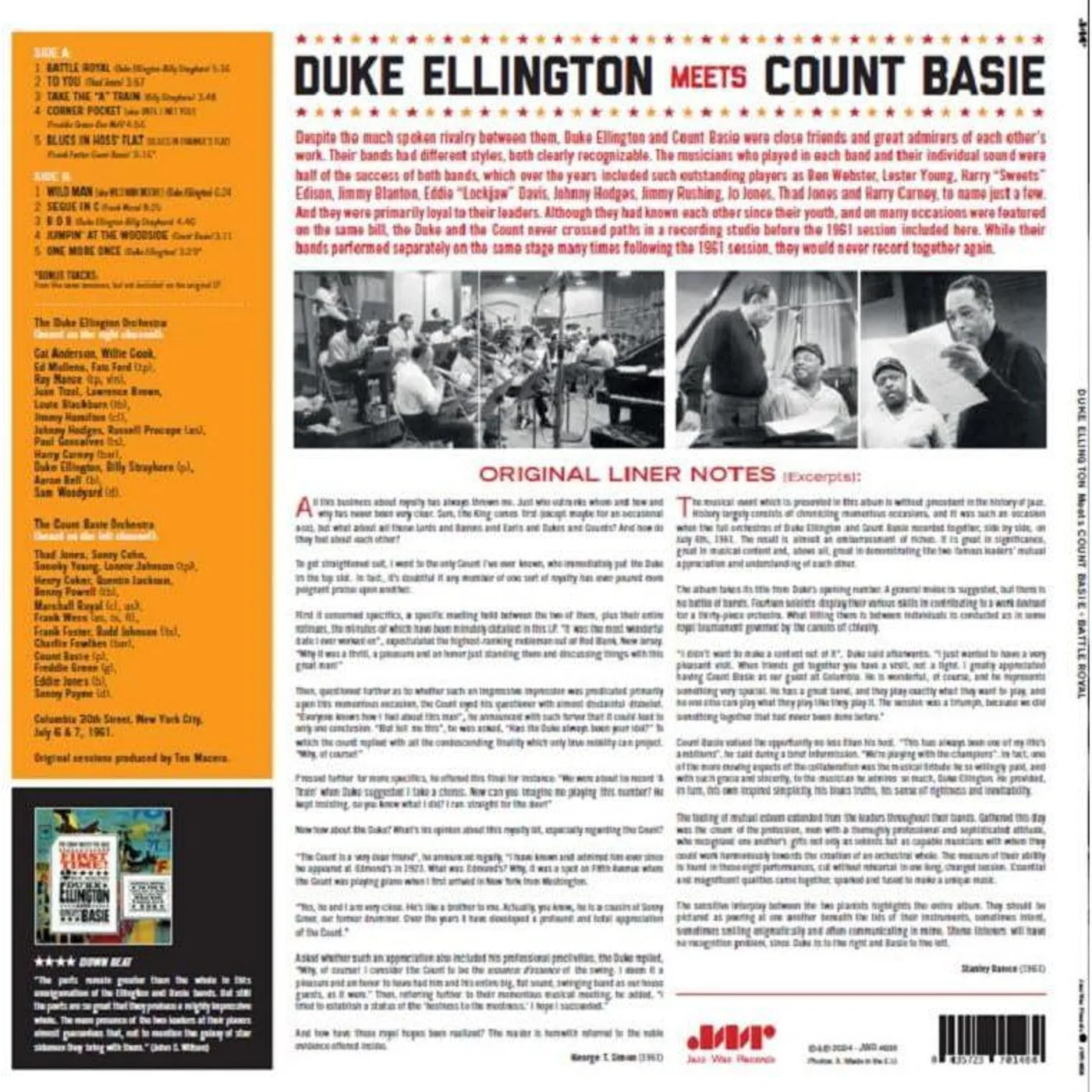 Duke Ellington Battle Royal (180g/Bonus Tracks) Vinyl Record