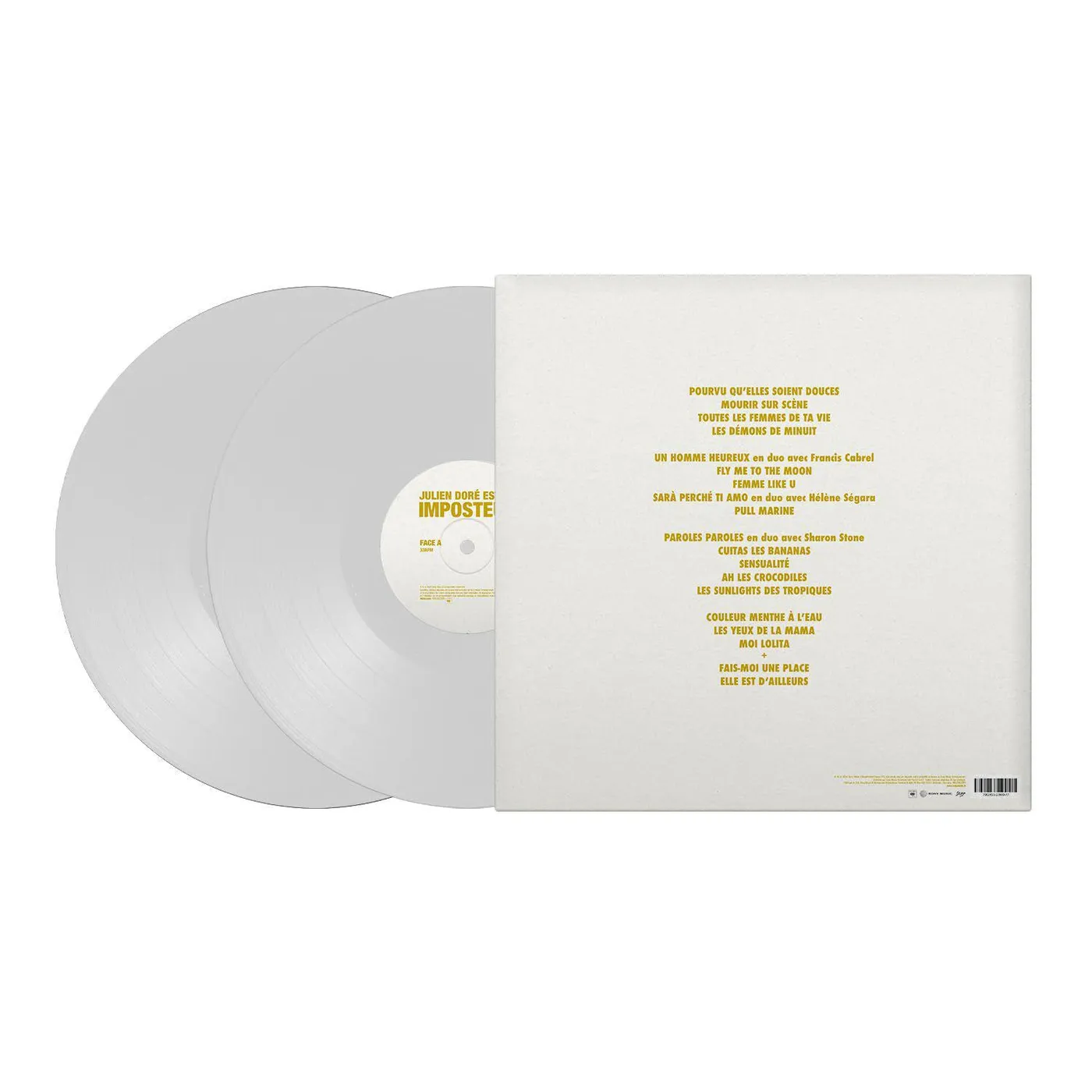 Julien Doré Imposteur (2LP/Version Doree/Limited) Vinyl Record