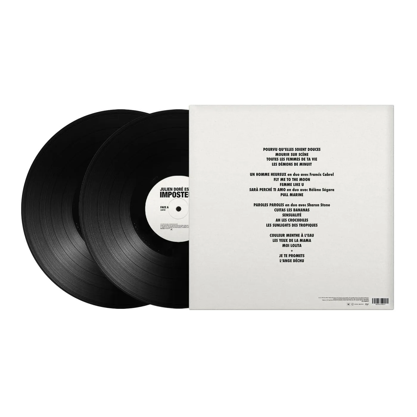 Julien Doré Imposteur (2LP/Version Noire/Limited) Vinyl Record