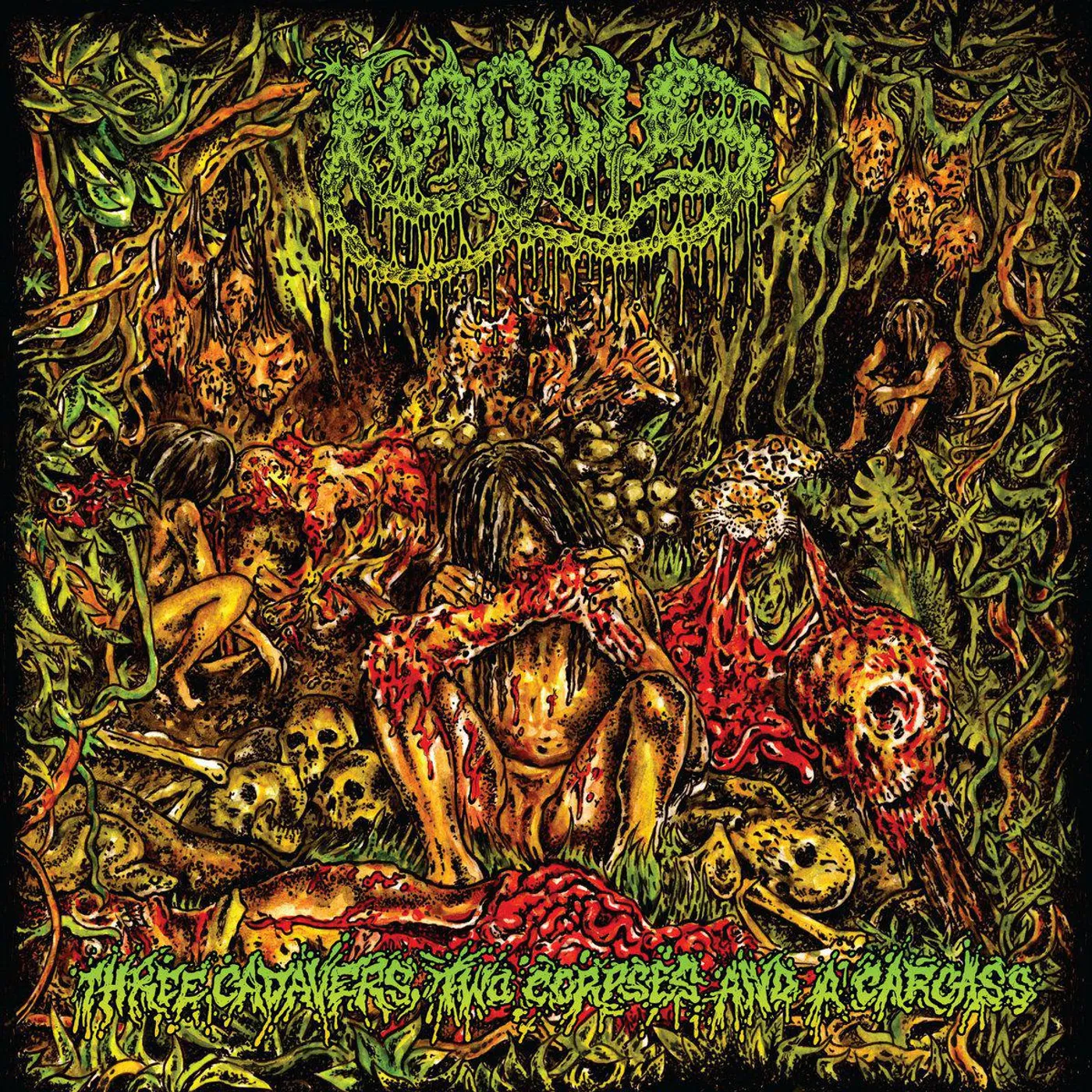 Haggus 3 Cadavers 2 Corpses And A Carcass (Limited Edition/ Green) Vinyl Record