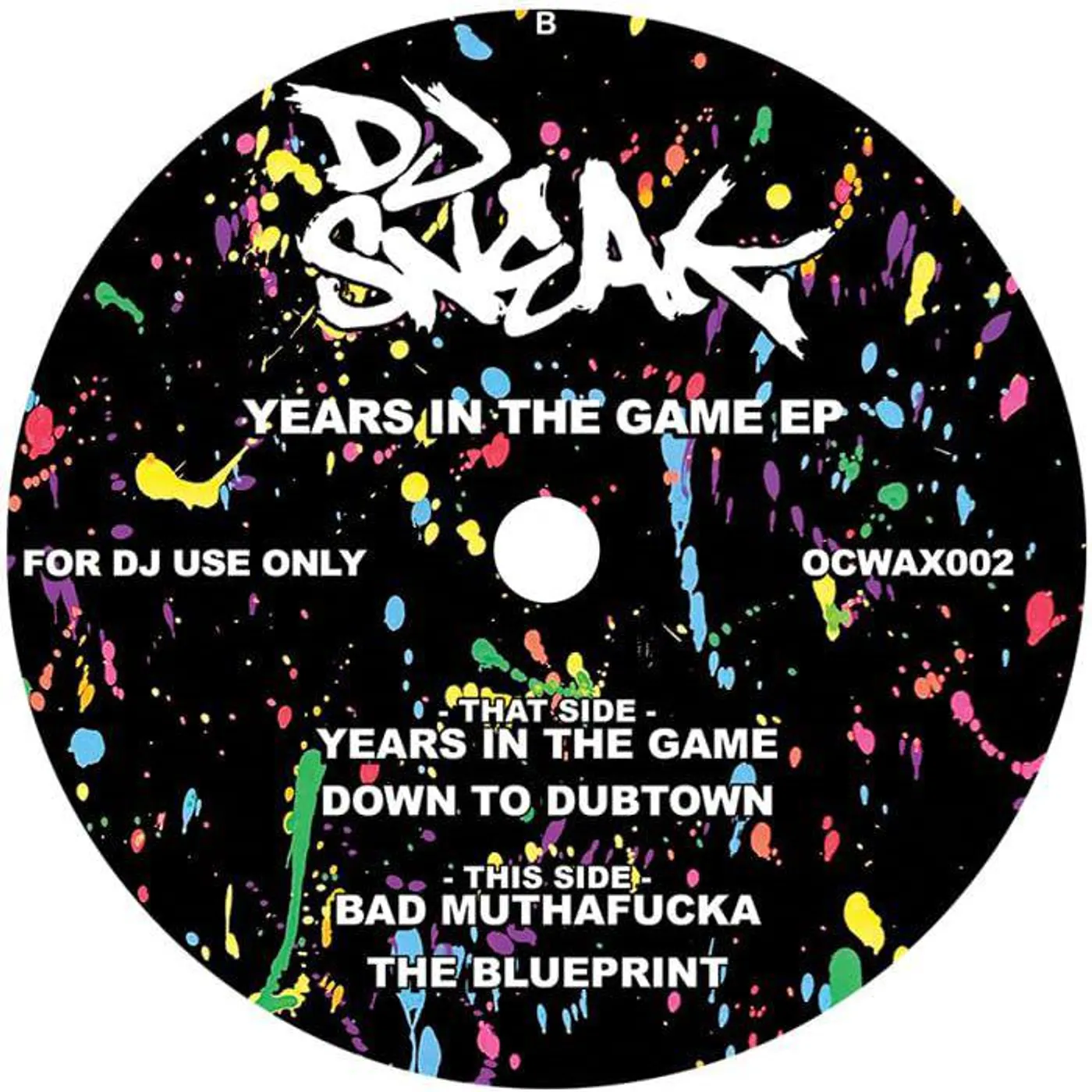 DJ Sneak Years In The Game (EP) Vinyl Record