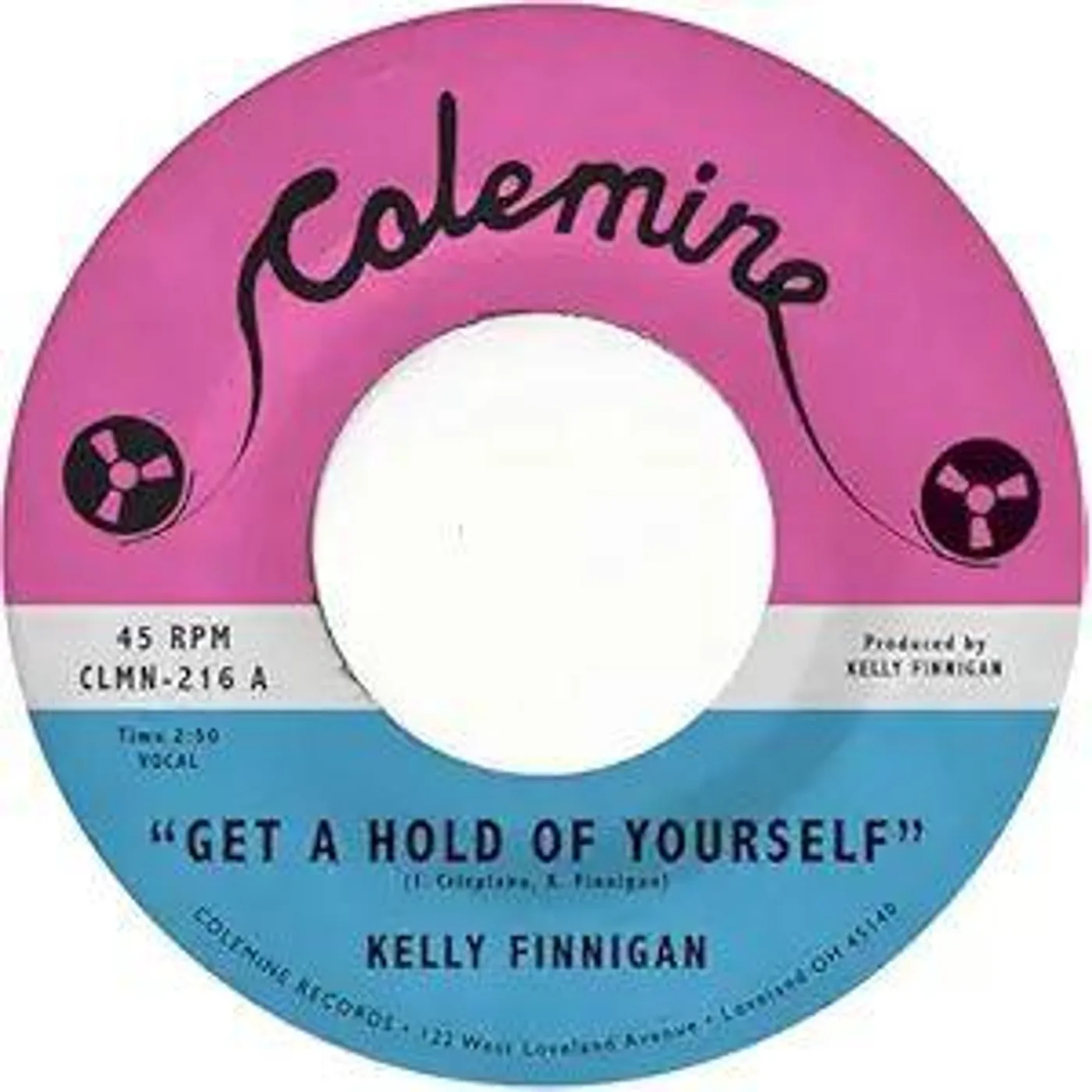 Kelly Finnigan Get A Hold Of Yourself / It Hurts Me So Much (7") Vinyl Record