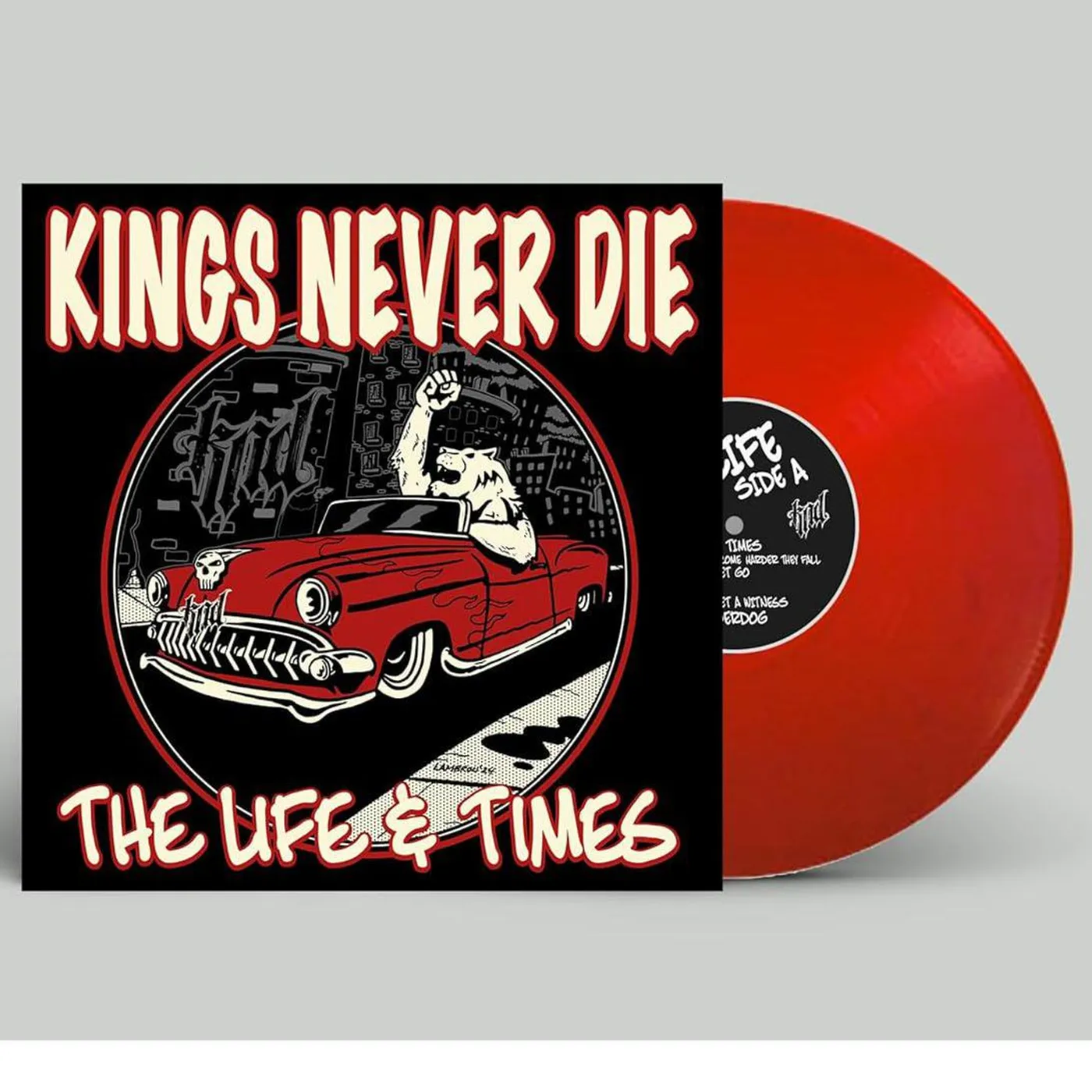 Kings Never Die Life & Times (Limited Edition, Red) Vinyl Record