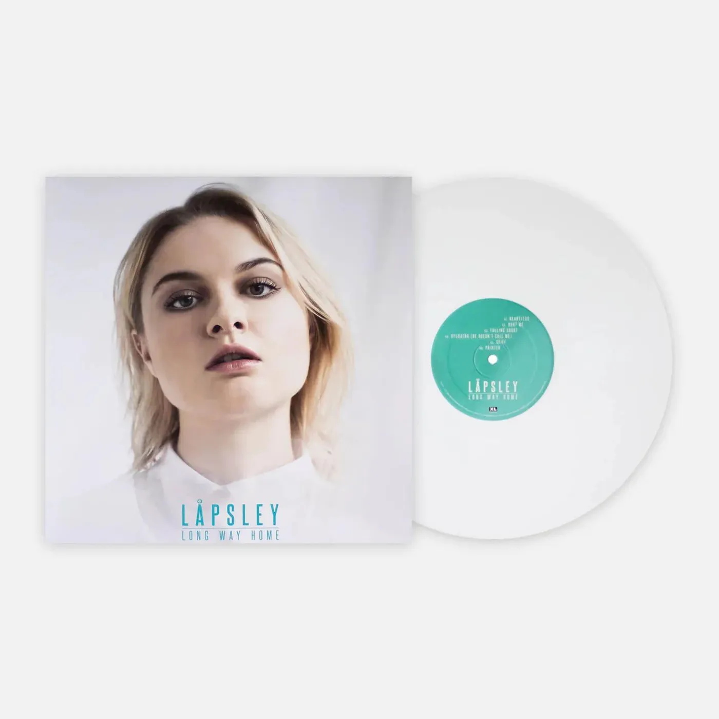 Låpsley Long Way Home (White) Vinyl Record