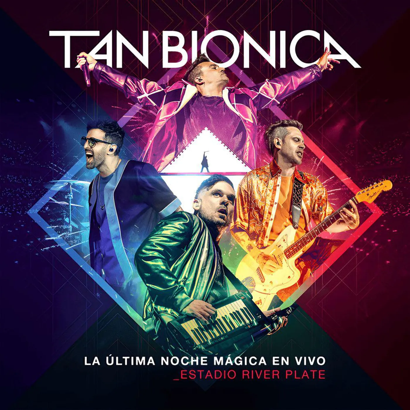 Tan Bionica La Ultima Noche Magica Vivo (Live At River Plate) Vinyl Record