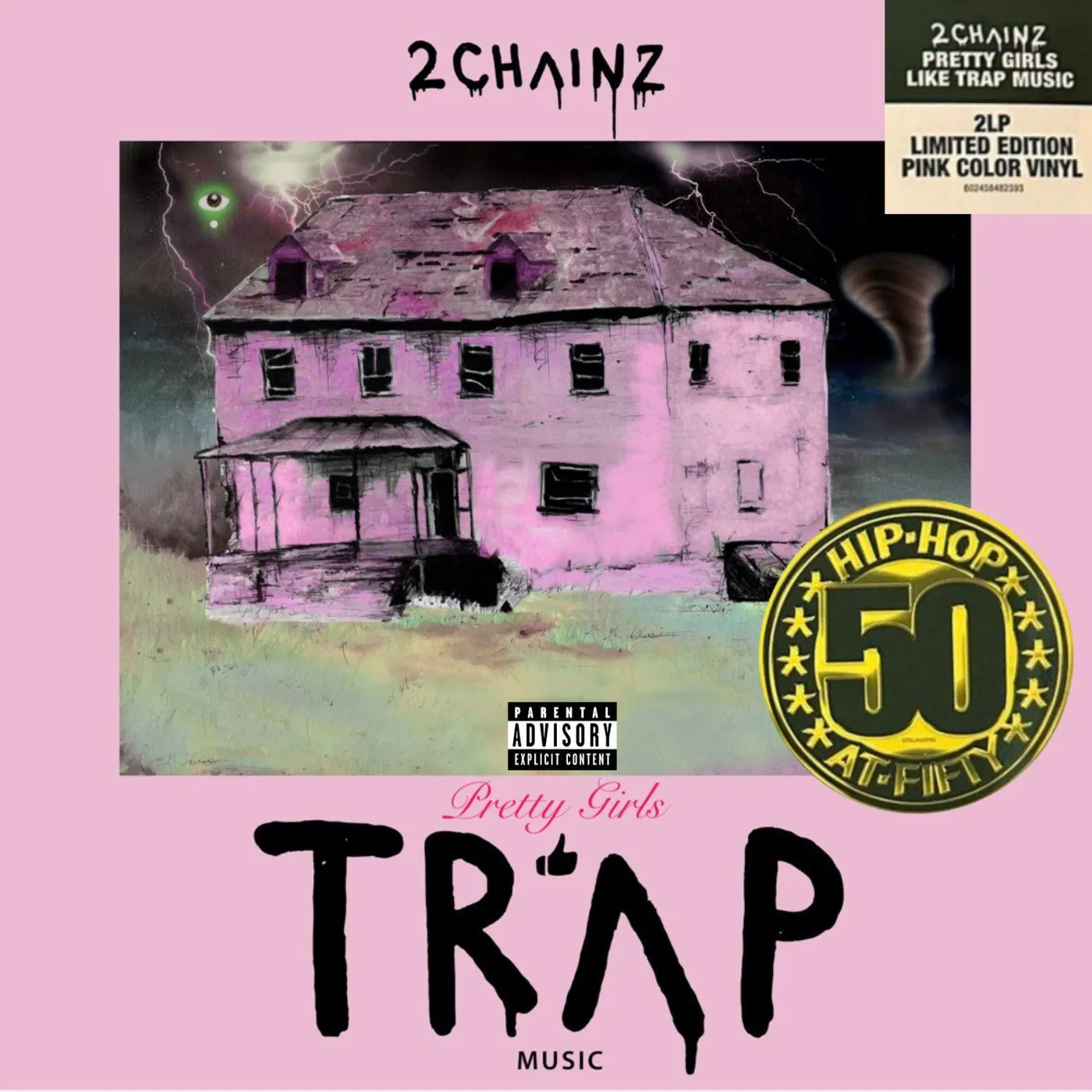 2 Chainz Pretty Girls Like Trap Music (2LP/Pink) Vinyl Record