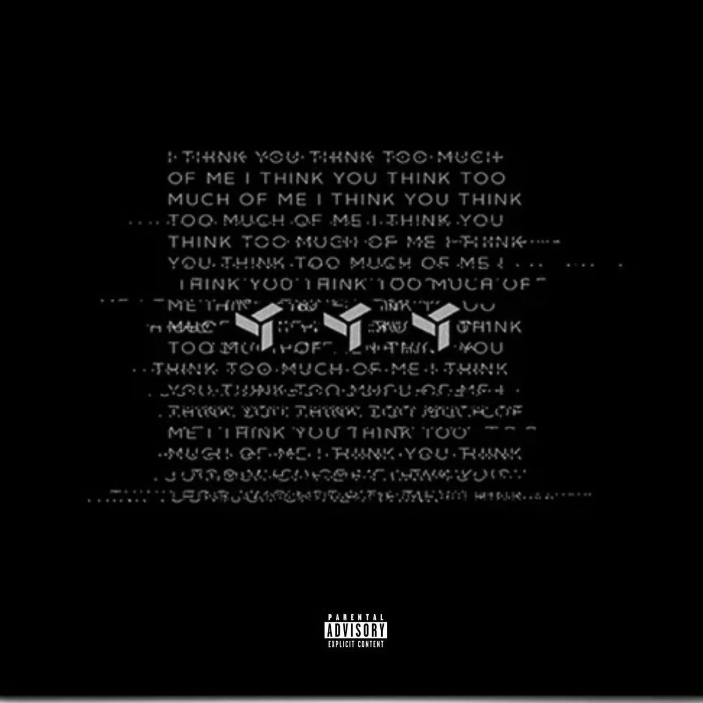 EDEN I Think You Think Too Much Of Me (Limited Edition, Reissue, Marbled Silver Metallic, Alternate Cover) Vinyl Record 