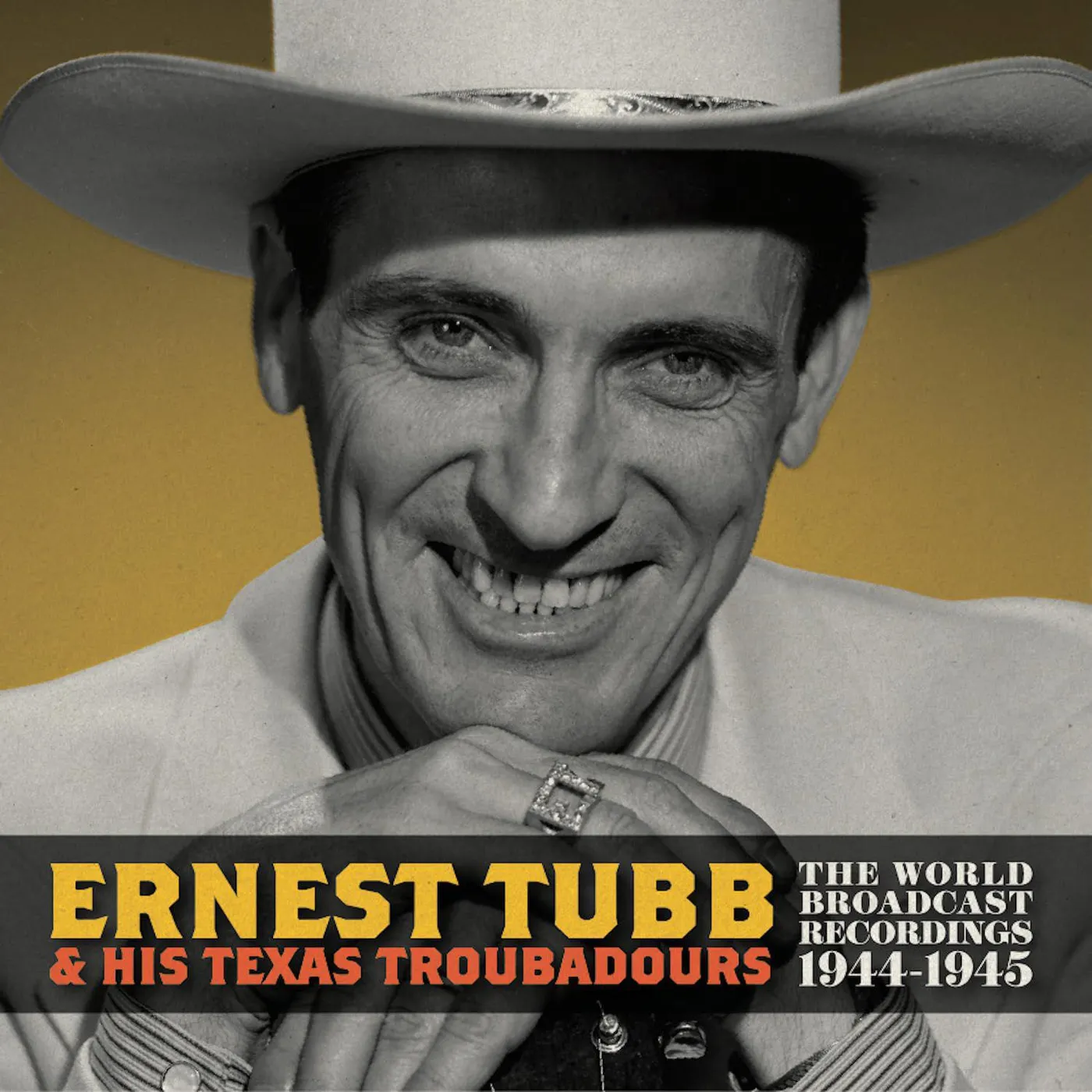 Ernest Tubb World Broadcast Recordings 1944-1945 (Yellow) Vinyl Record