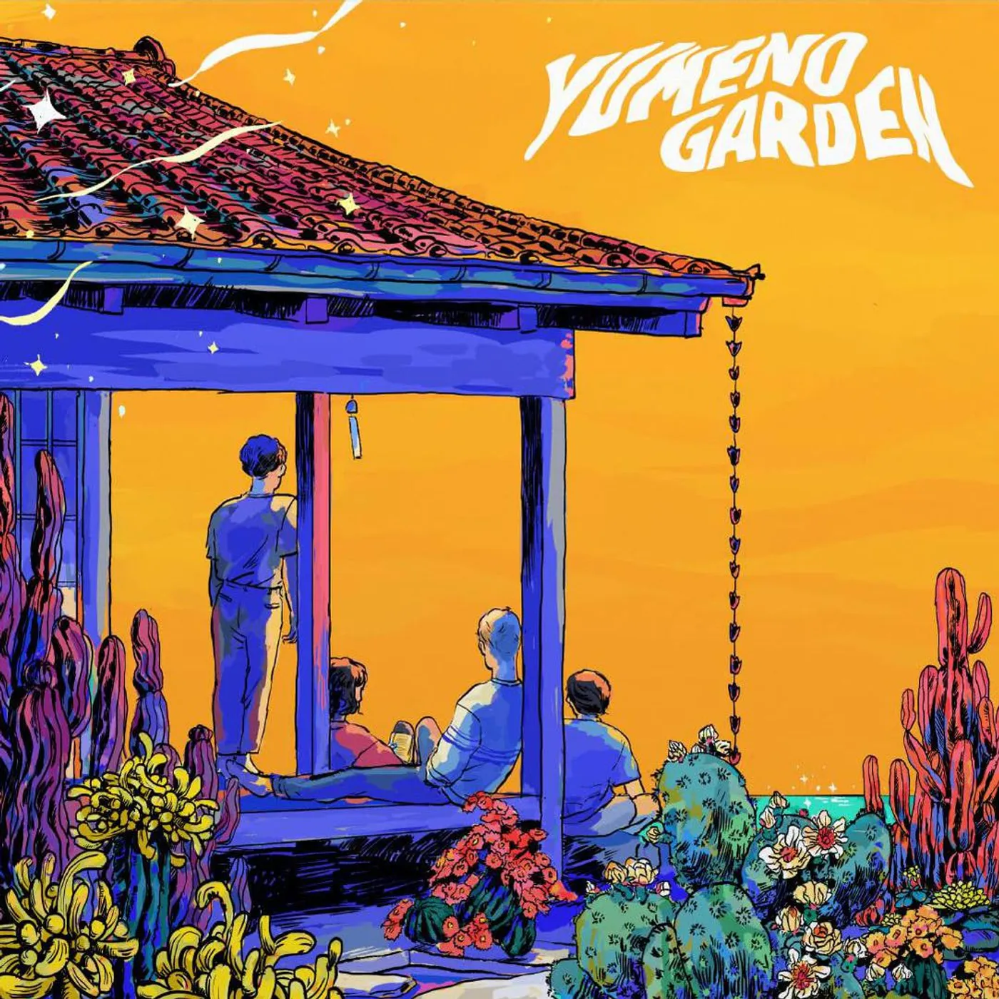 Last Dinosaurs  Yumeno Garden (Blue, Pink, Yellow)  Vinyl Record