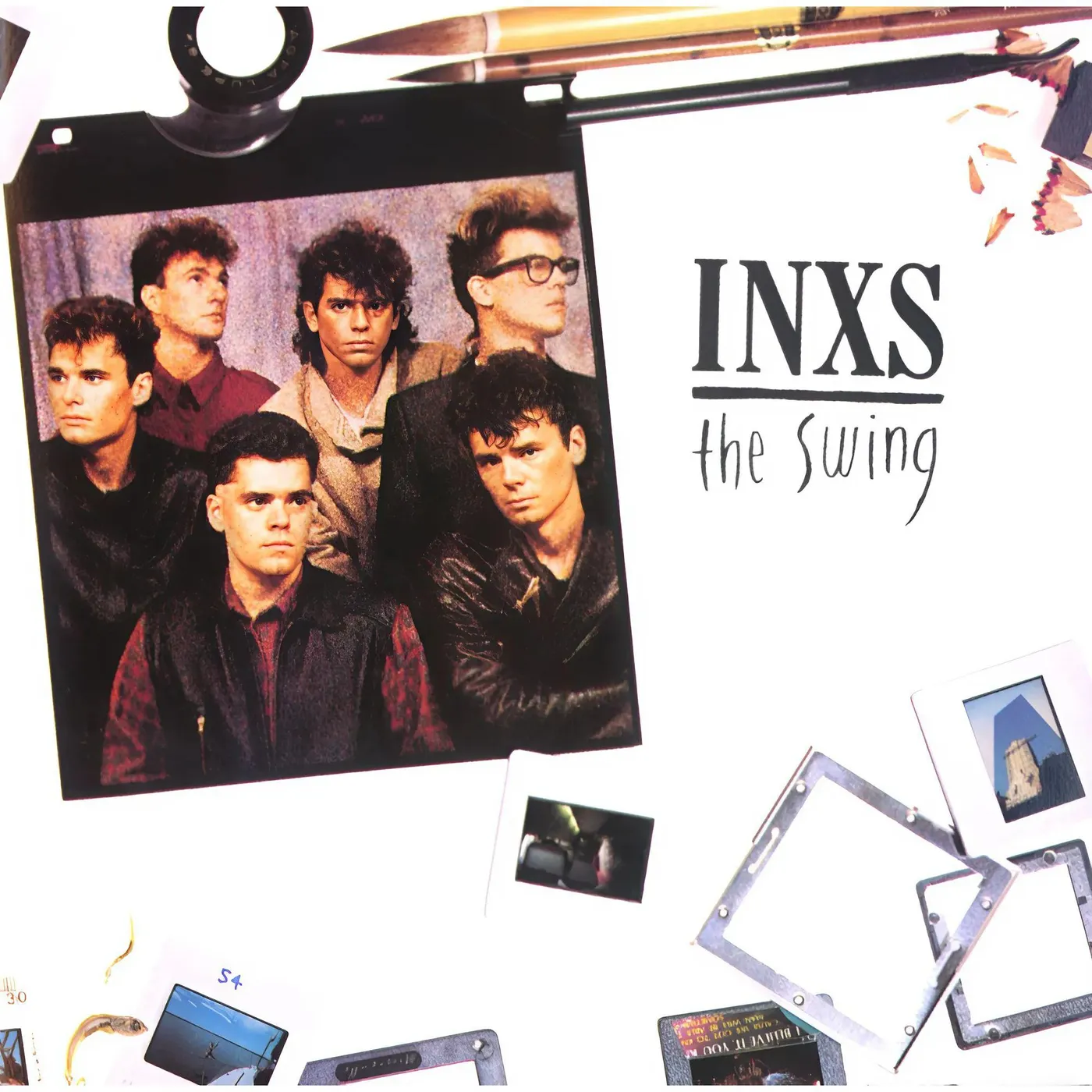 INXS Swing (Blue) Vinyl Record