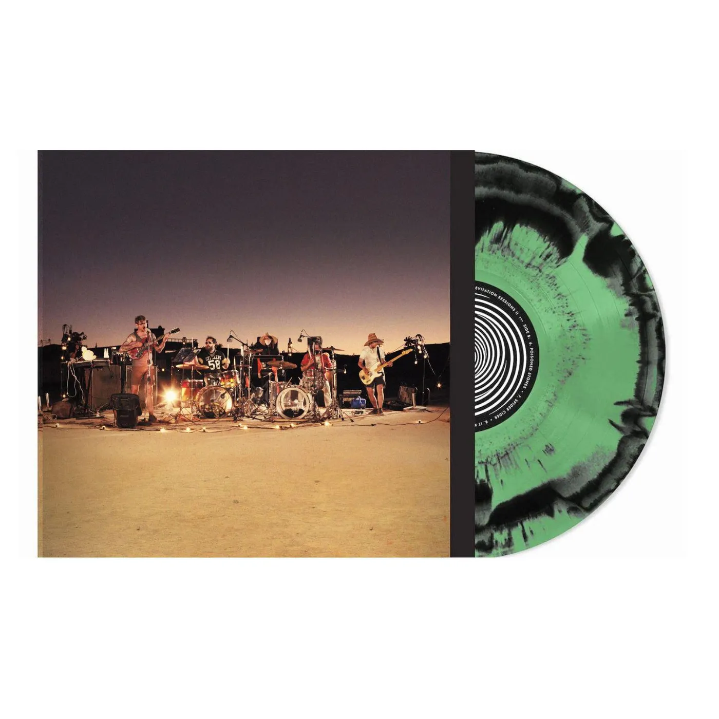 Osees Levitation Sessions 1 (With Bonus 7", Clear, Green, Black) Vinyl Record