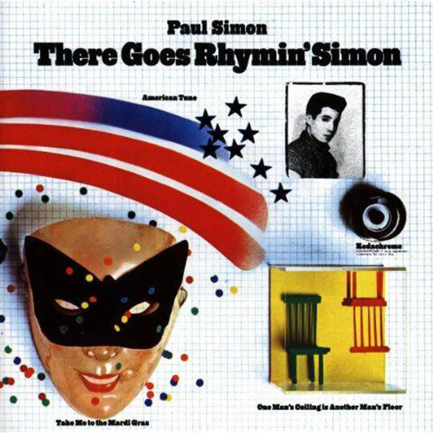 Paul Simon There Goes Rhymin' Simon (Orange) Vinyl Record