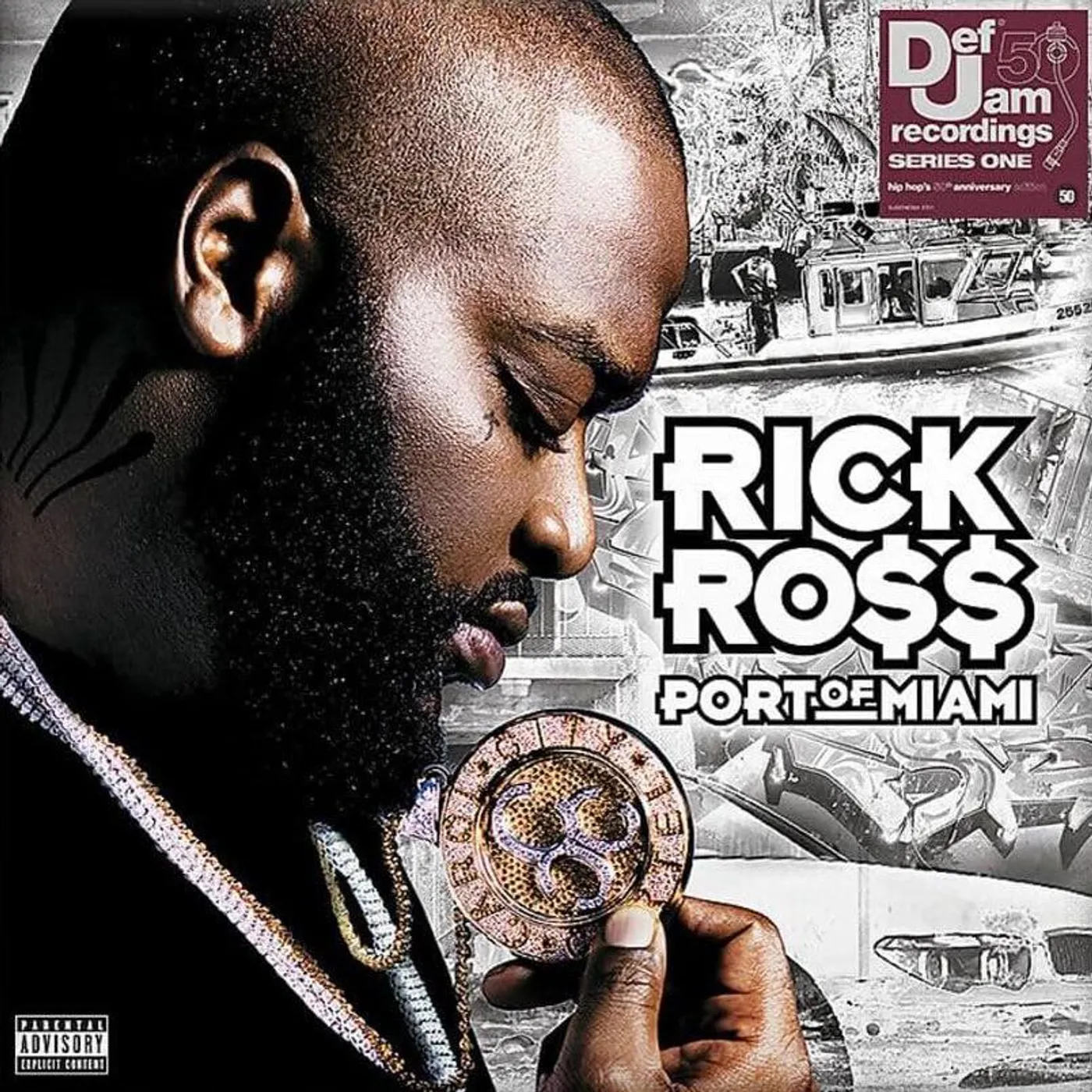 Rick Ross Port Of Miami (Explicit Lyrics, Limited Edition, Reissue, 2LP , Burgundy) Vinyl Record
