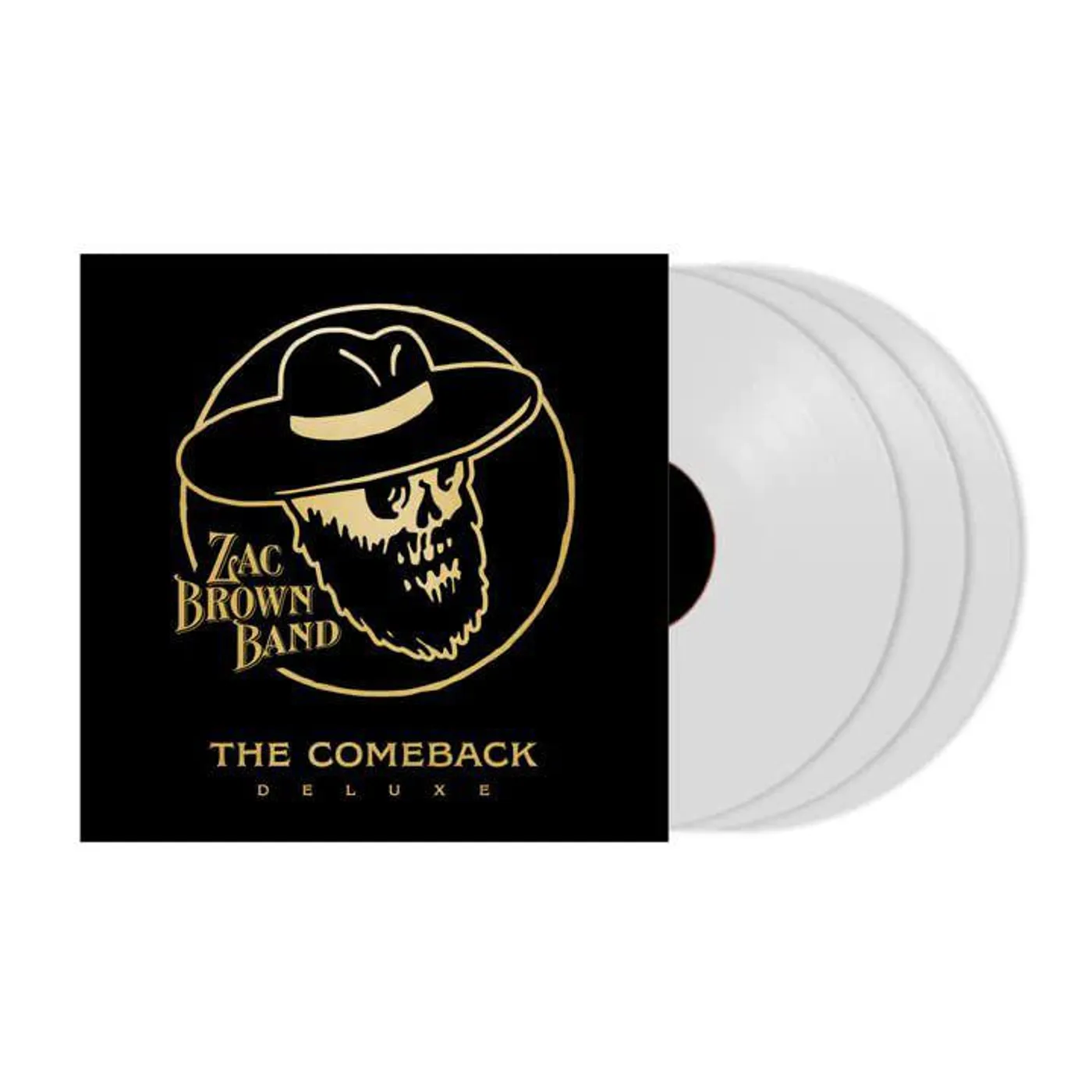 Zac Brown The Comeback  (Deluxe/ 3LP/ White) Vinyl Record