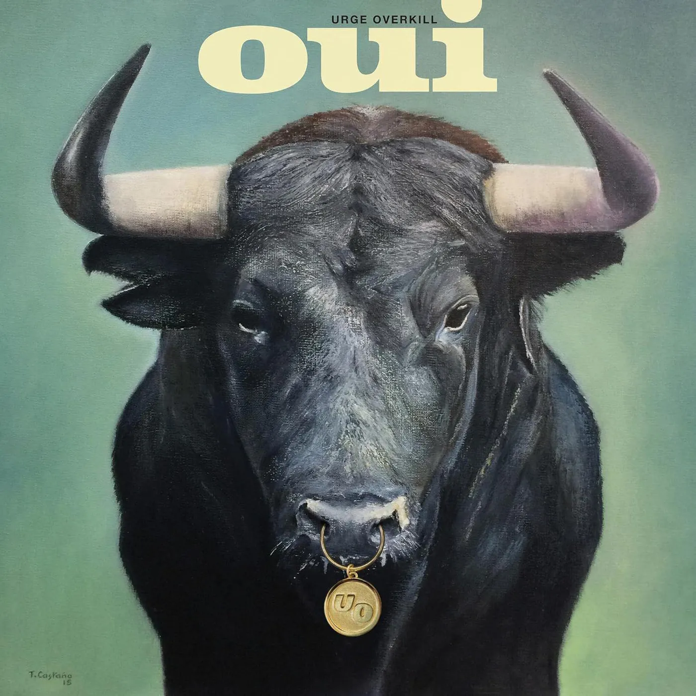 Urge Overkill Oui (Green) Vinyl Record